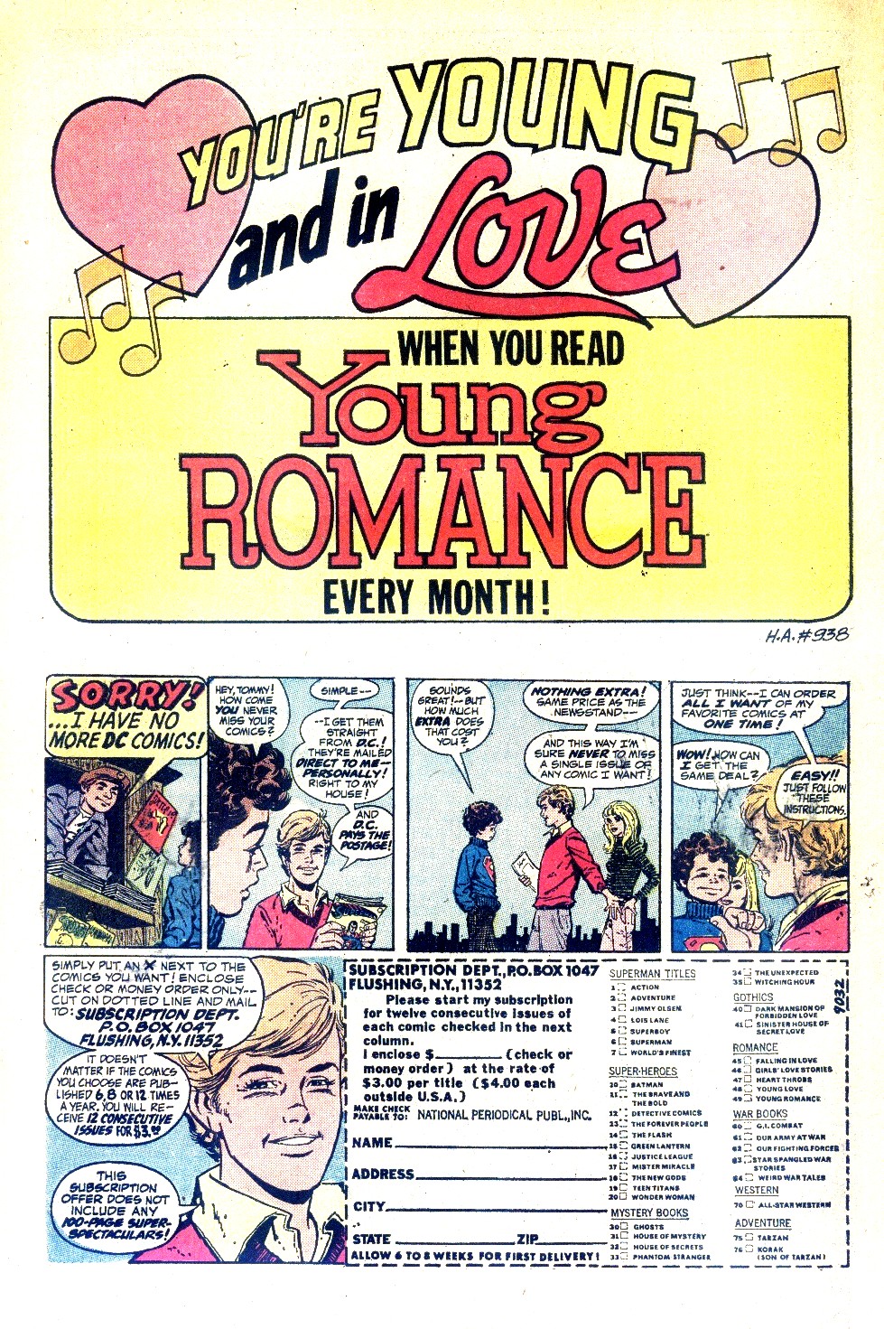 Read online Young Romance comic -  Issue #181 - 48