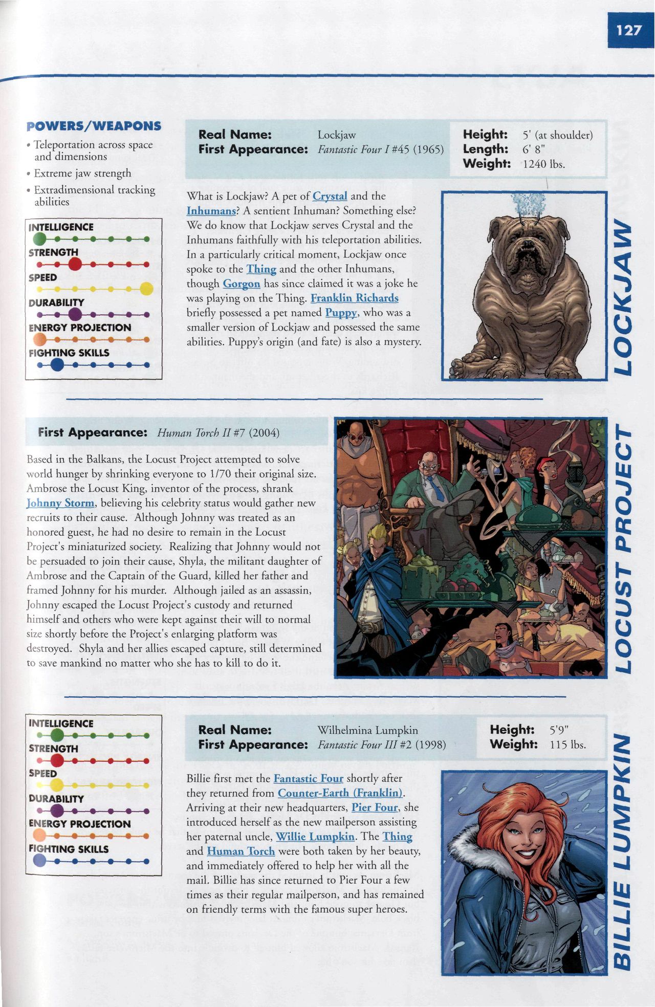 Read online Marvel Encyclopedia comic -  Issue # TPB 6 - 130