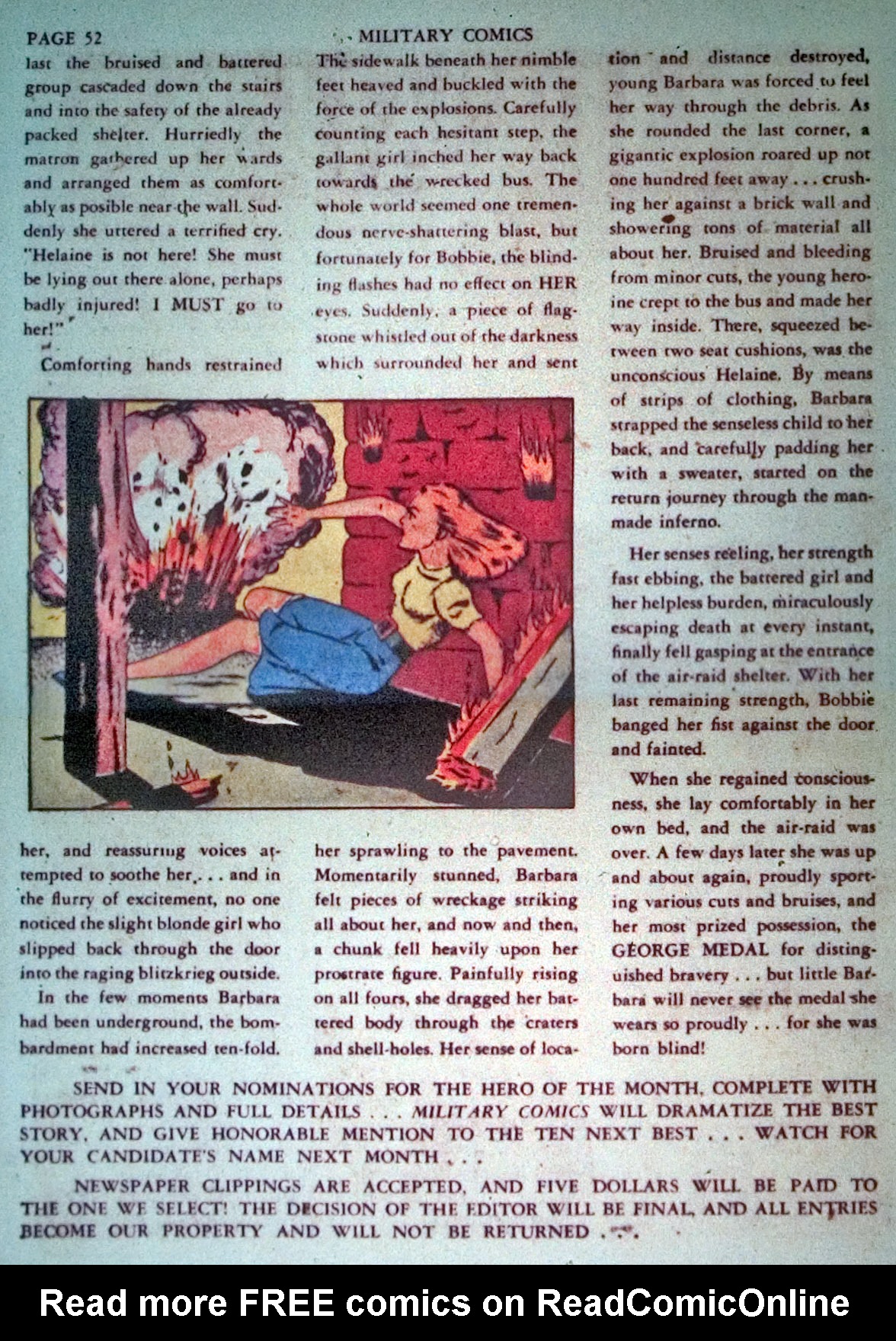 Read online Military Comics comic -  Issue #3 - 54