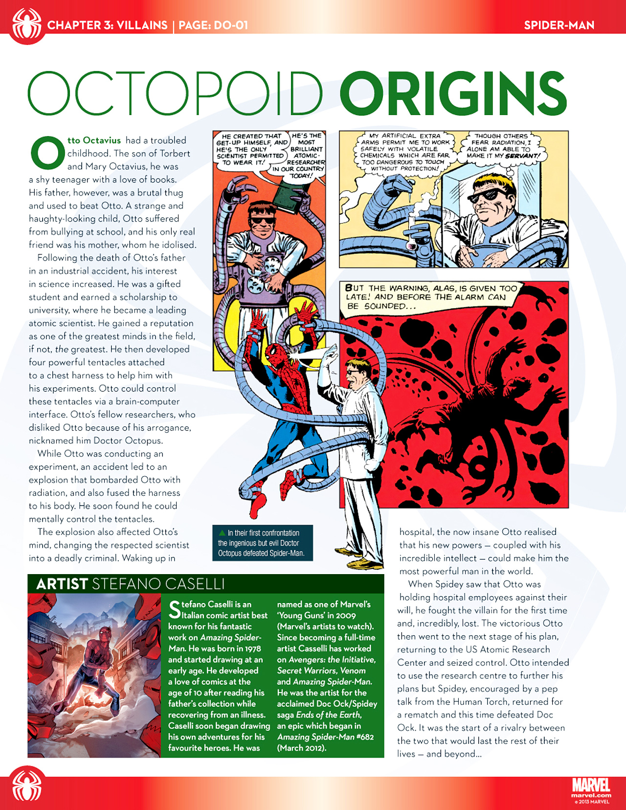 Read online Marvel Fact Files comic -  Issue #13 - 19