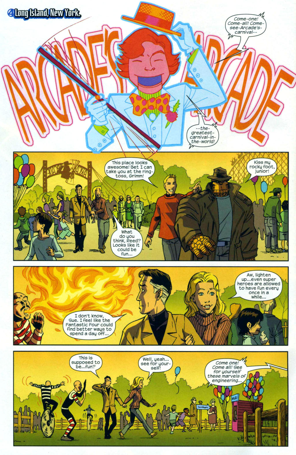Read online Marvel Adventures Fantastic Four comic -  Issue #19 - 3