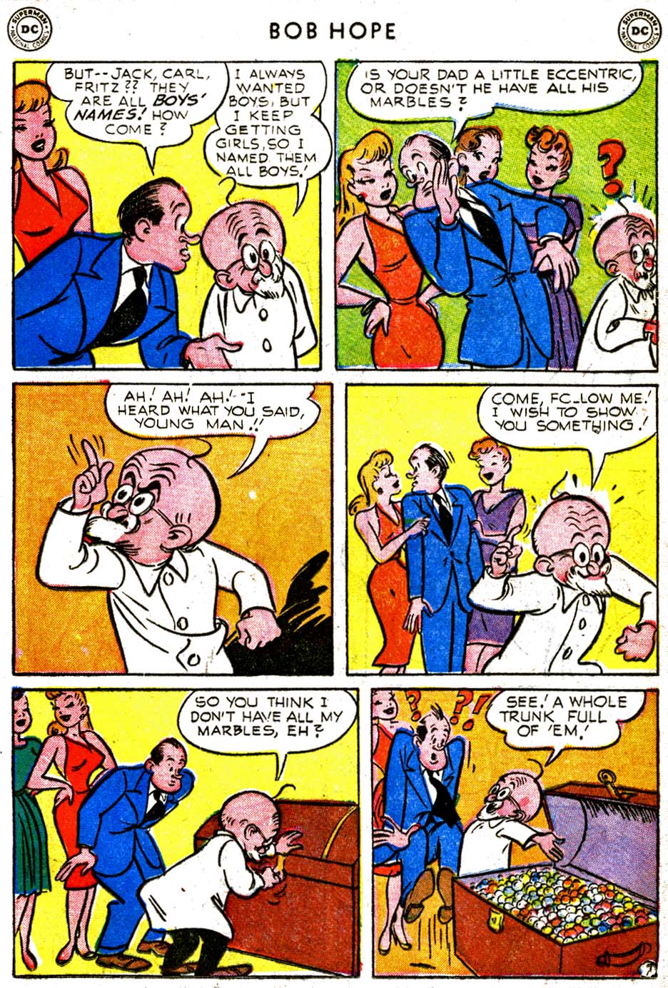 Read online The Adventures of Bob Hope comic -  Issue #24 - 21