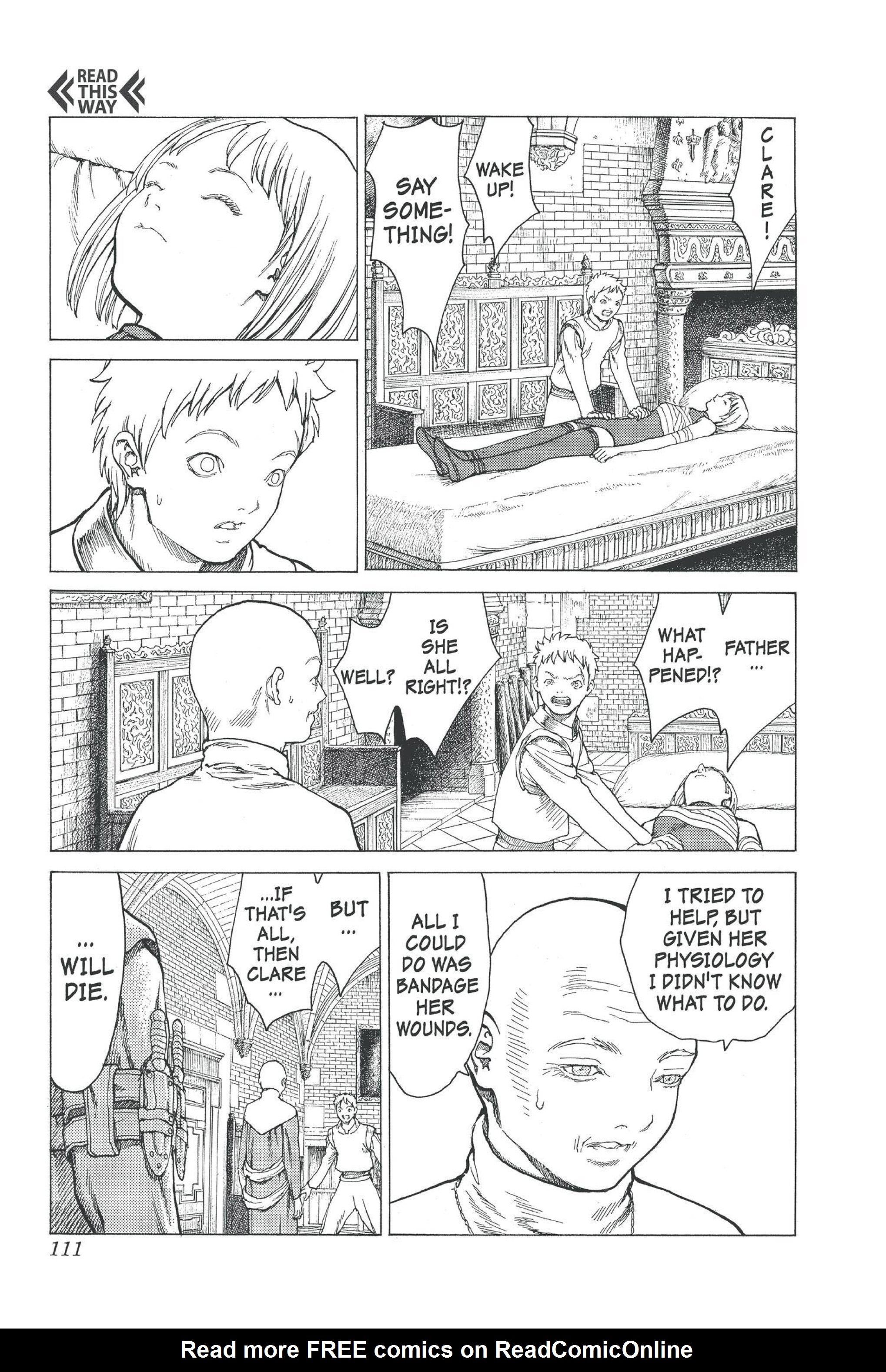 Read online Claymore comic -  Issue #2 - 107