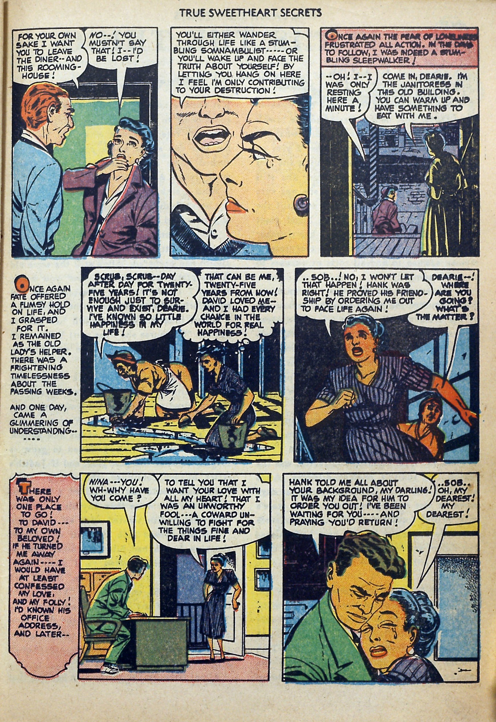 Read online True Sweetheart Secrets comic -  Issue #4 - 23