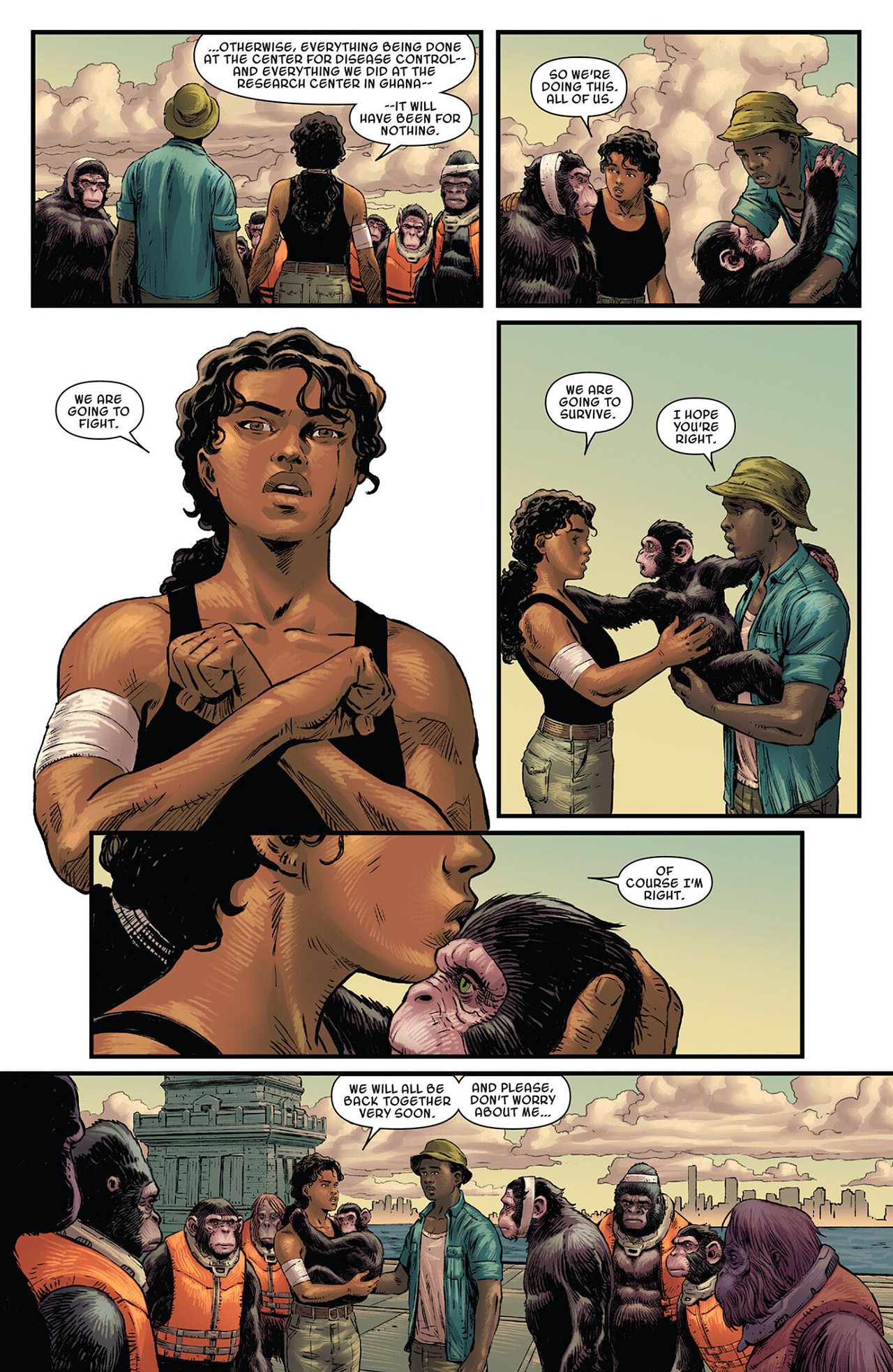 Read online Planet of the Apes (2023) comic -  Issue #5 - 11