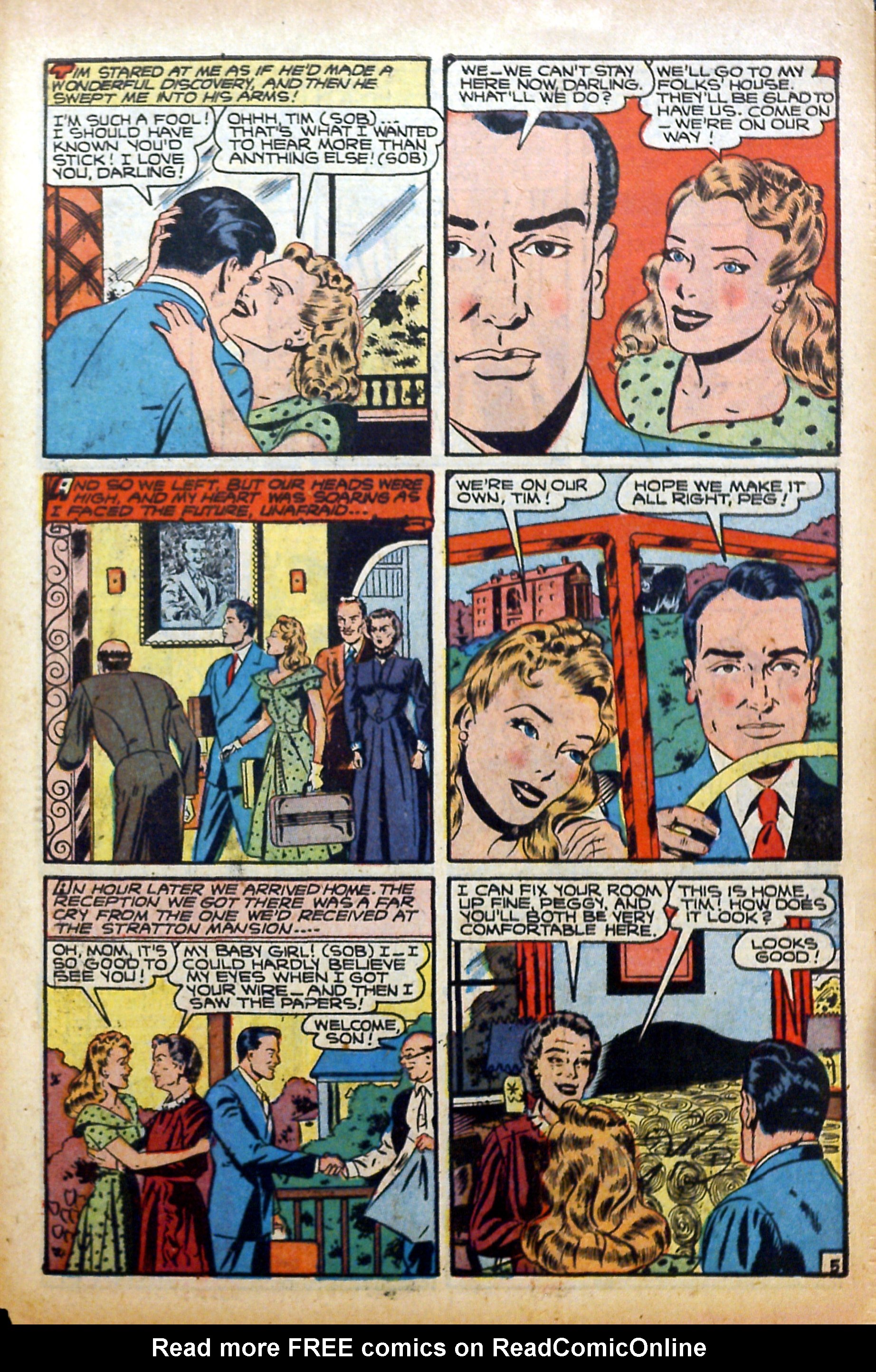 Read online Glamorous Romances comic -  Issue #70 - 31