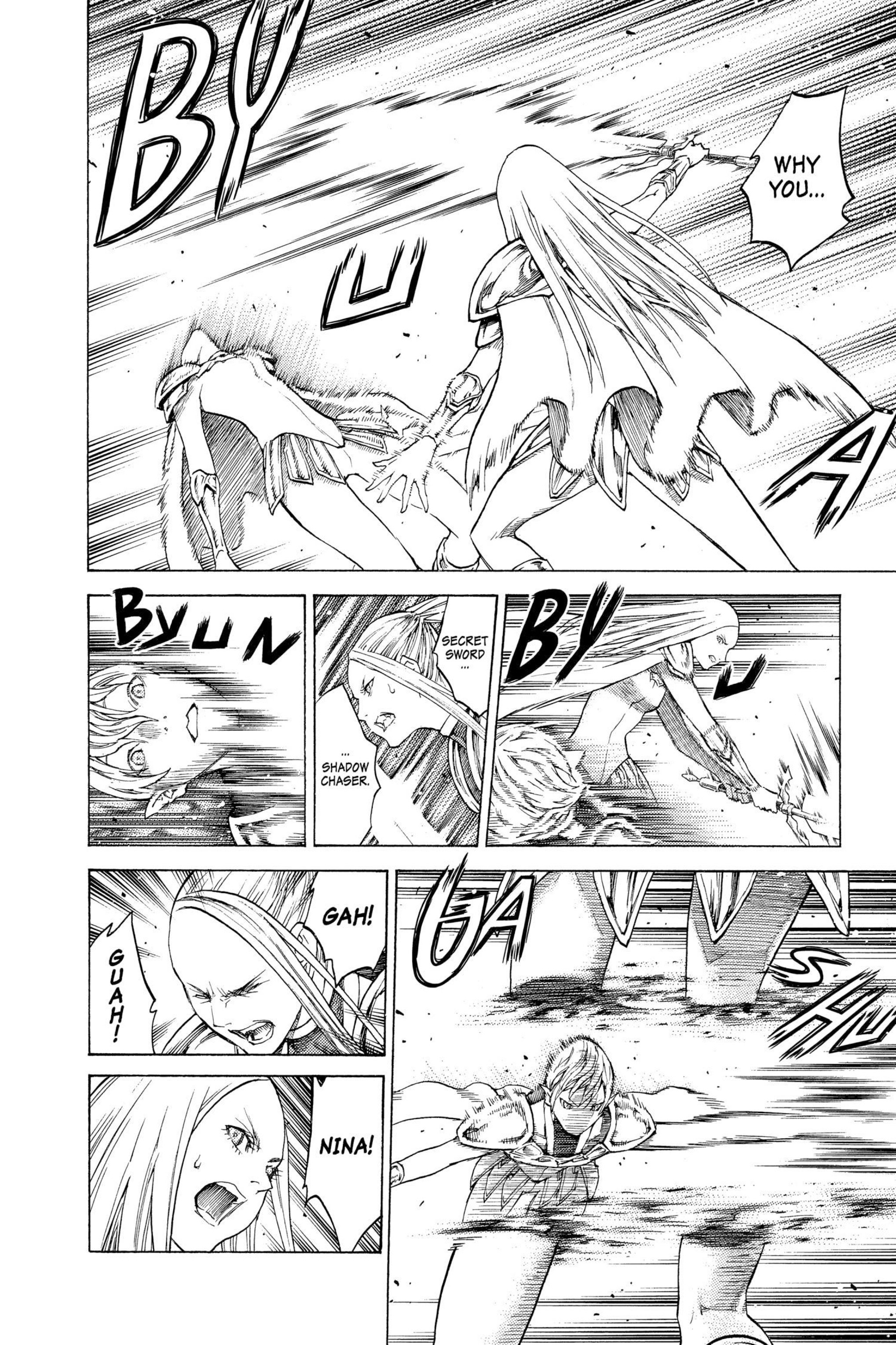 Read online Claymore comic -  Issue #21 - 120