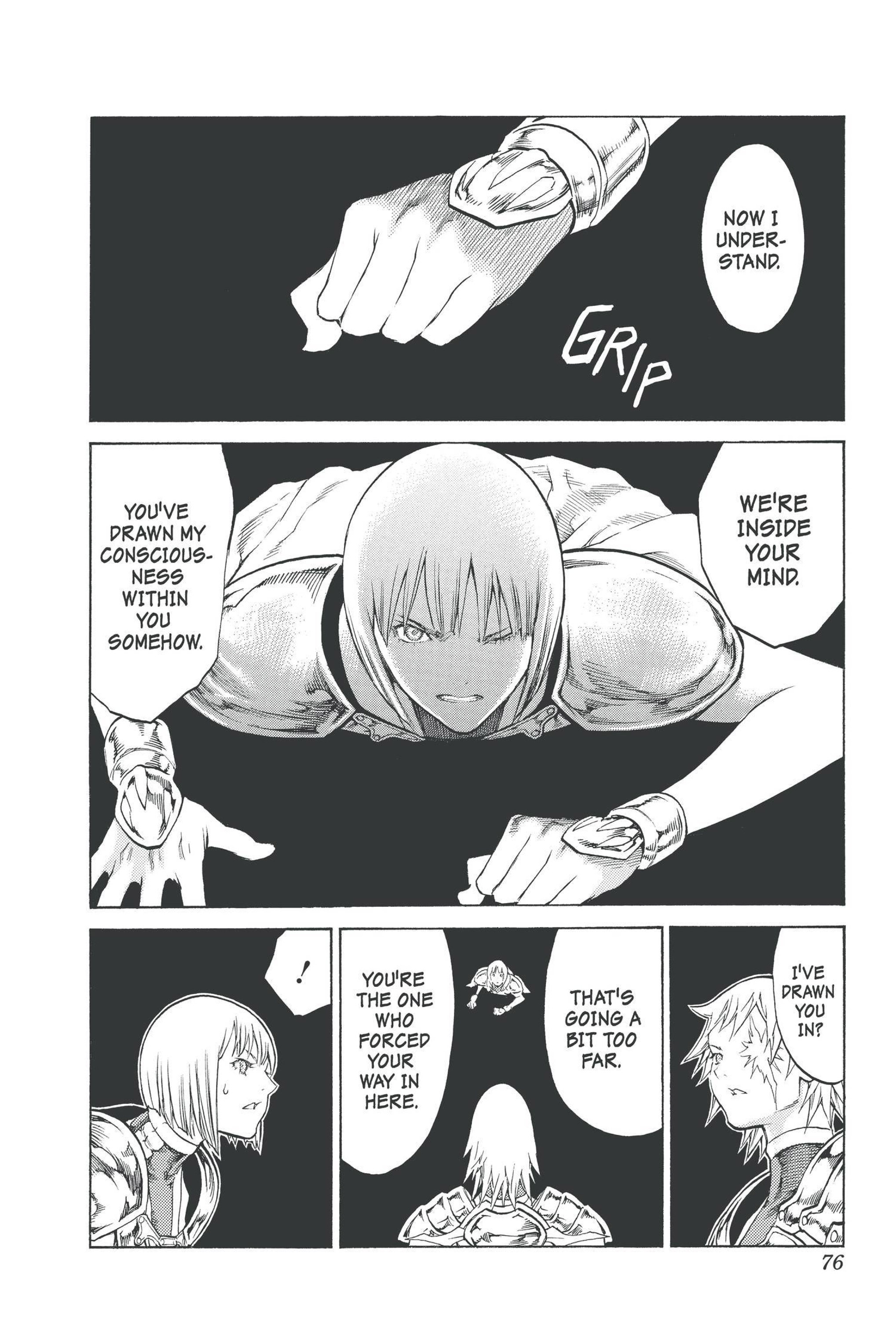 Read online Claymore comic -  Issue #17 - 72