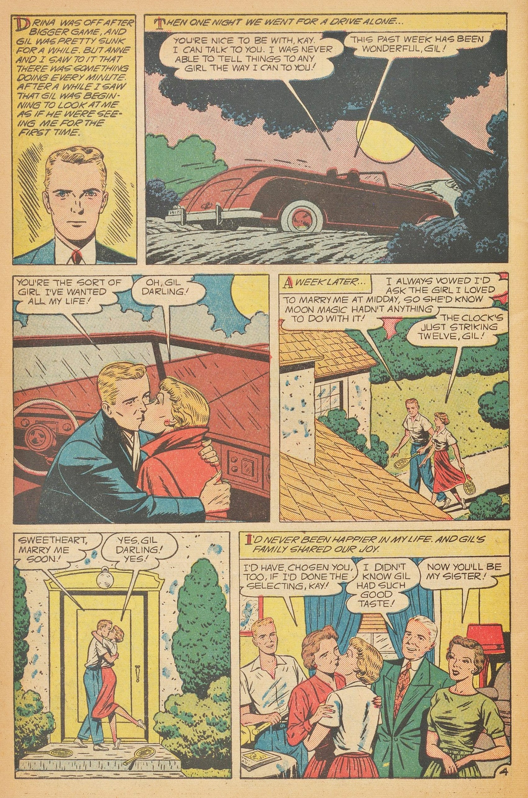 Read online Glamorous Romances comic -  Issue #45 - 46