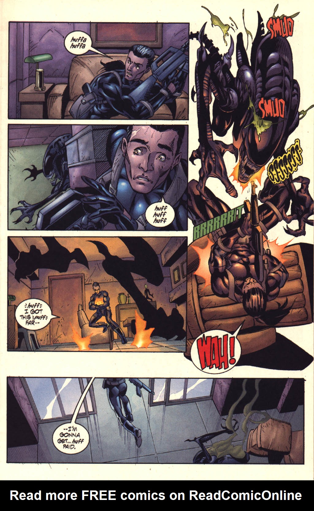 Read online Aliens vs. Predator: Xenogenesis comic -  Issue #4 - 9