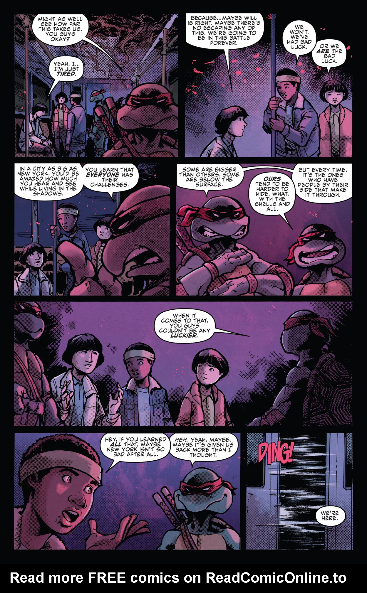 Read online Teenage Mutant Ninja Turtles x Stranger Things comic -  Issue #3 - 15