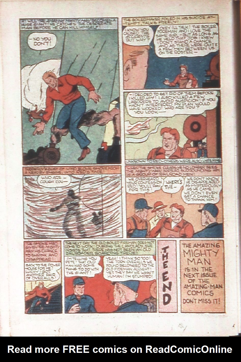 Read online Amazing Man Comics comic -  Issue #14 - 50