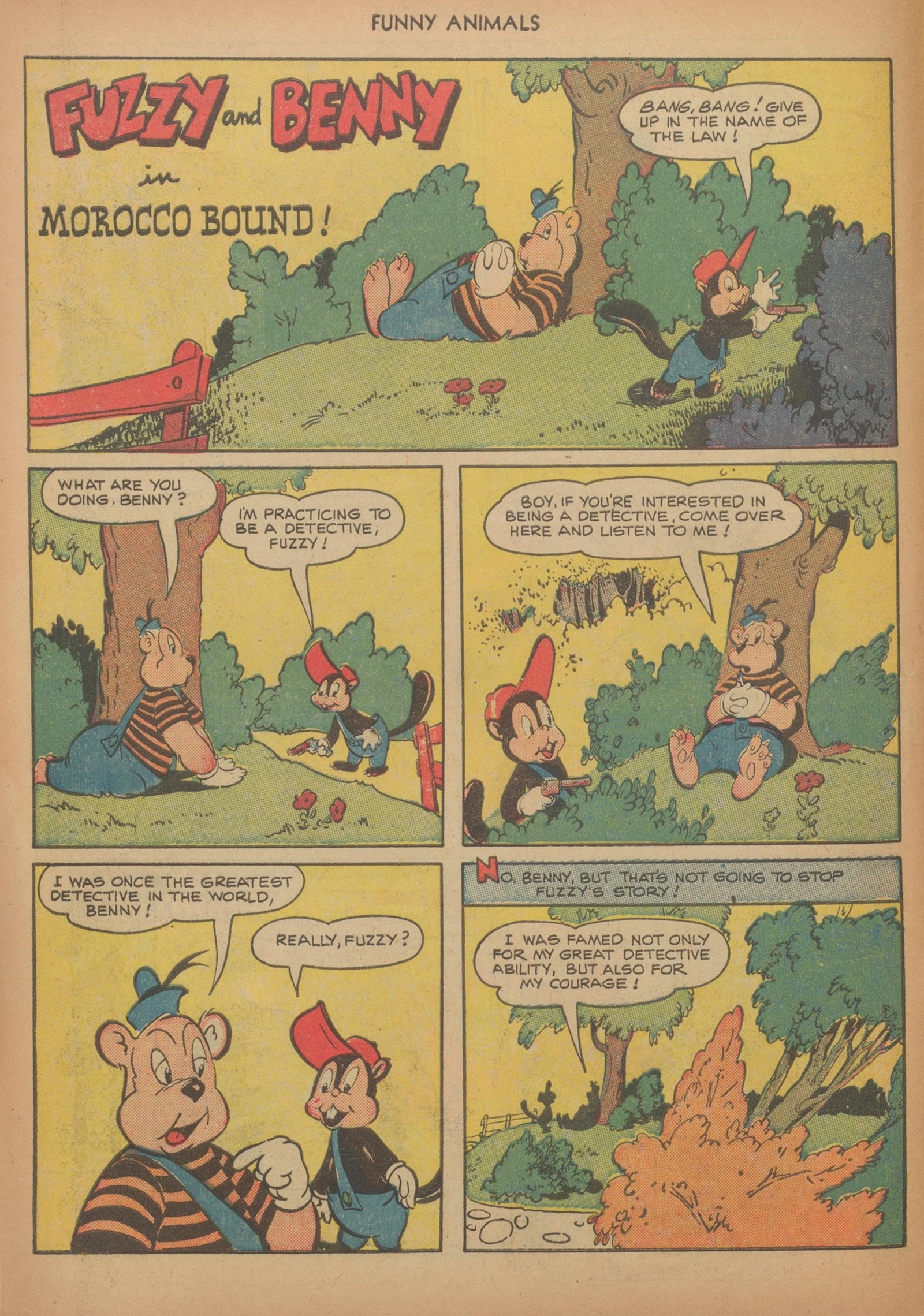 Read online Fawcett's Funny Animals comic -  Issue #66 - 10