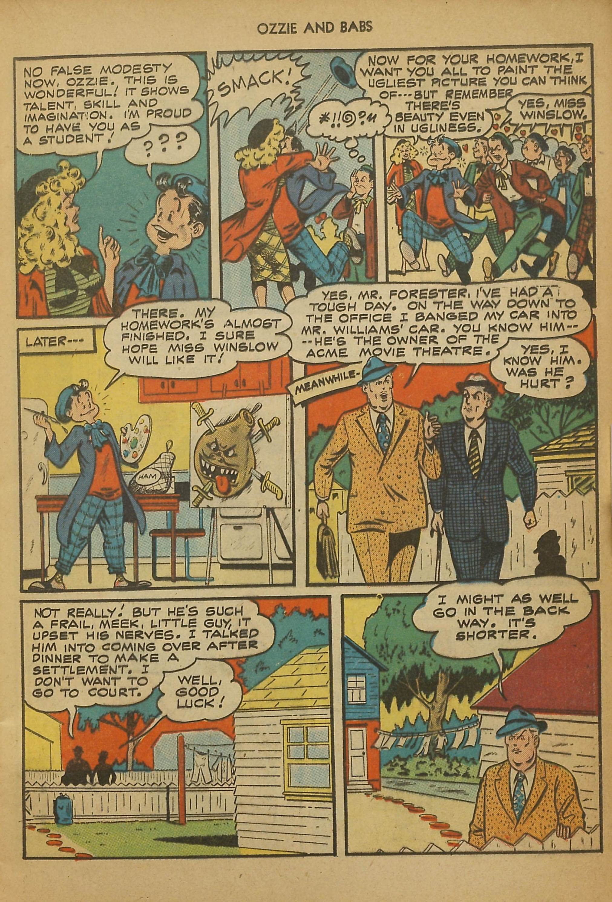 Read online Ozzie And Babs comic -  Issue #3 - 17
