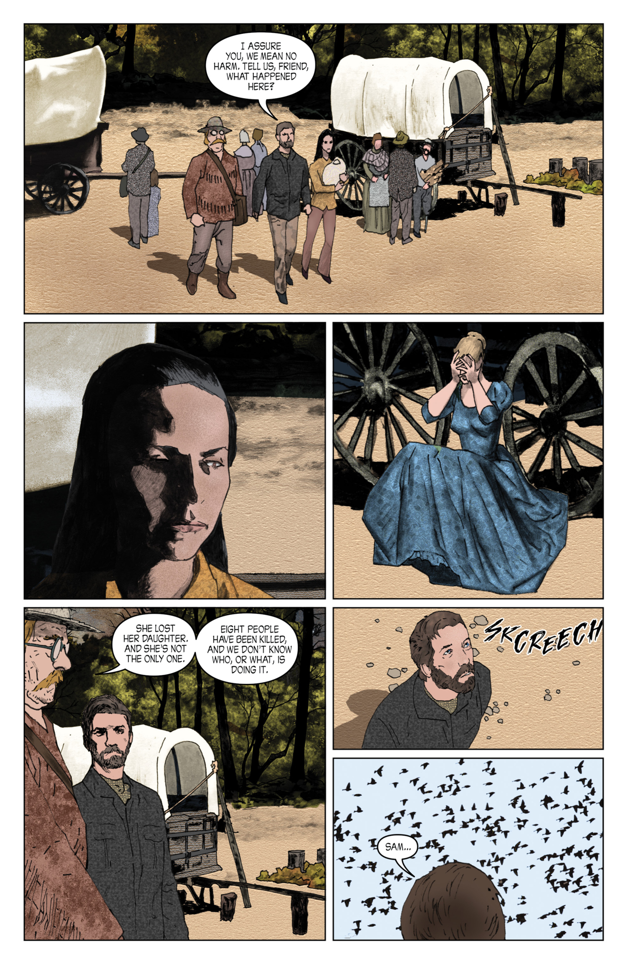 Read online John Carpenter's Night Terrors comic -  Issue # Black Sparrow - 95
