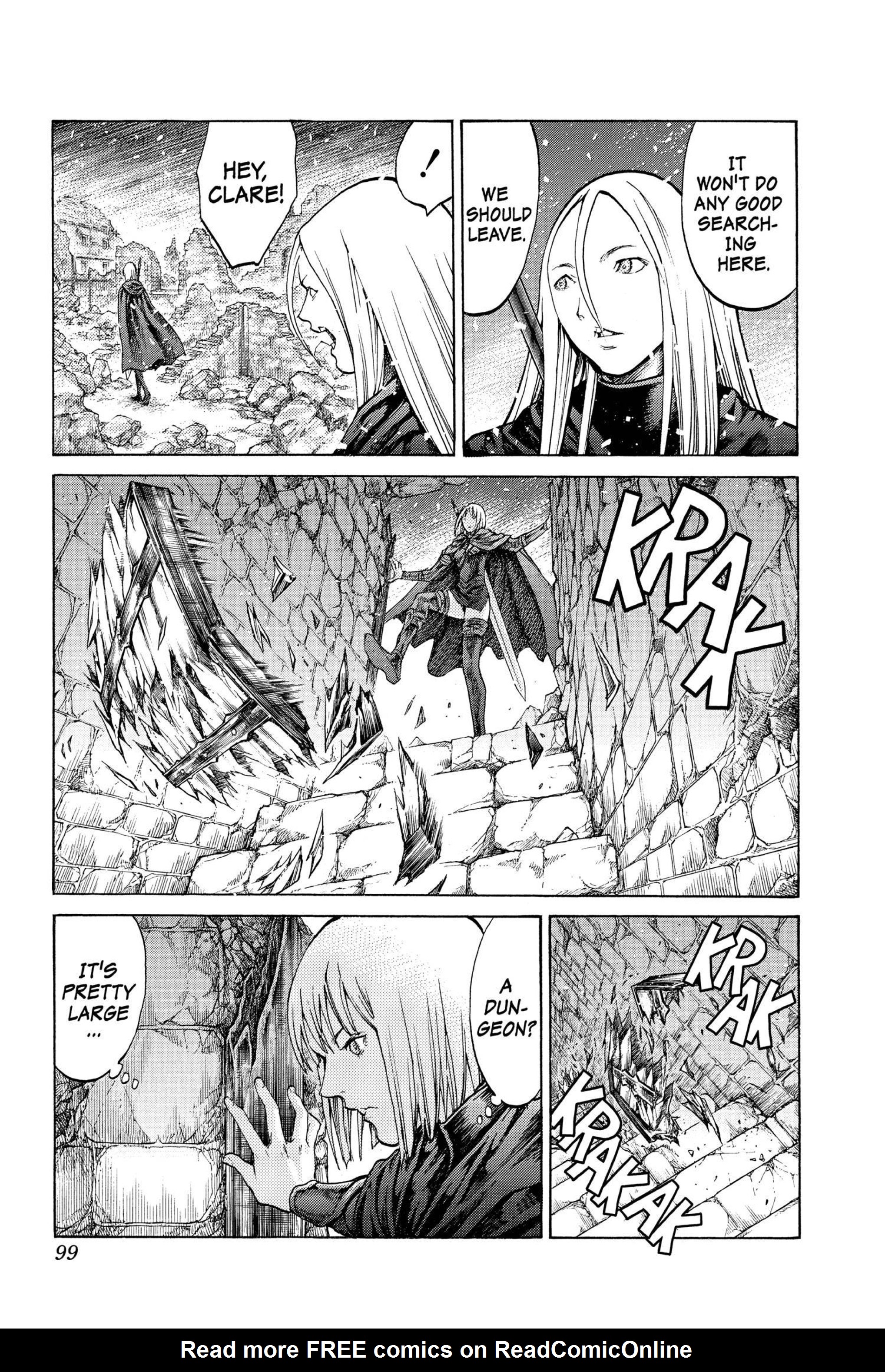 Read online Claymore comic -  Issue #12 - 92