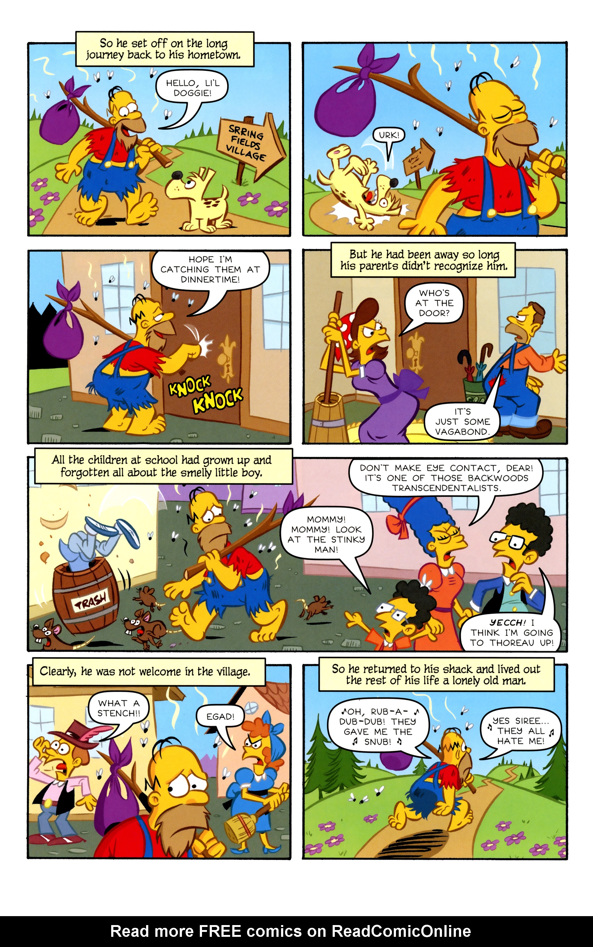 Read online Bongo Comics Free-For-All! comic -  Issue #2013 - 18