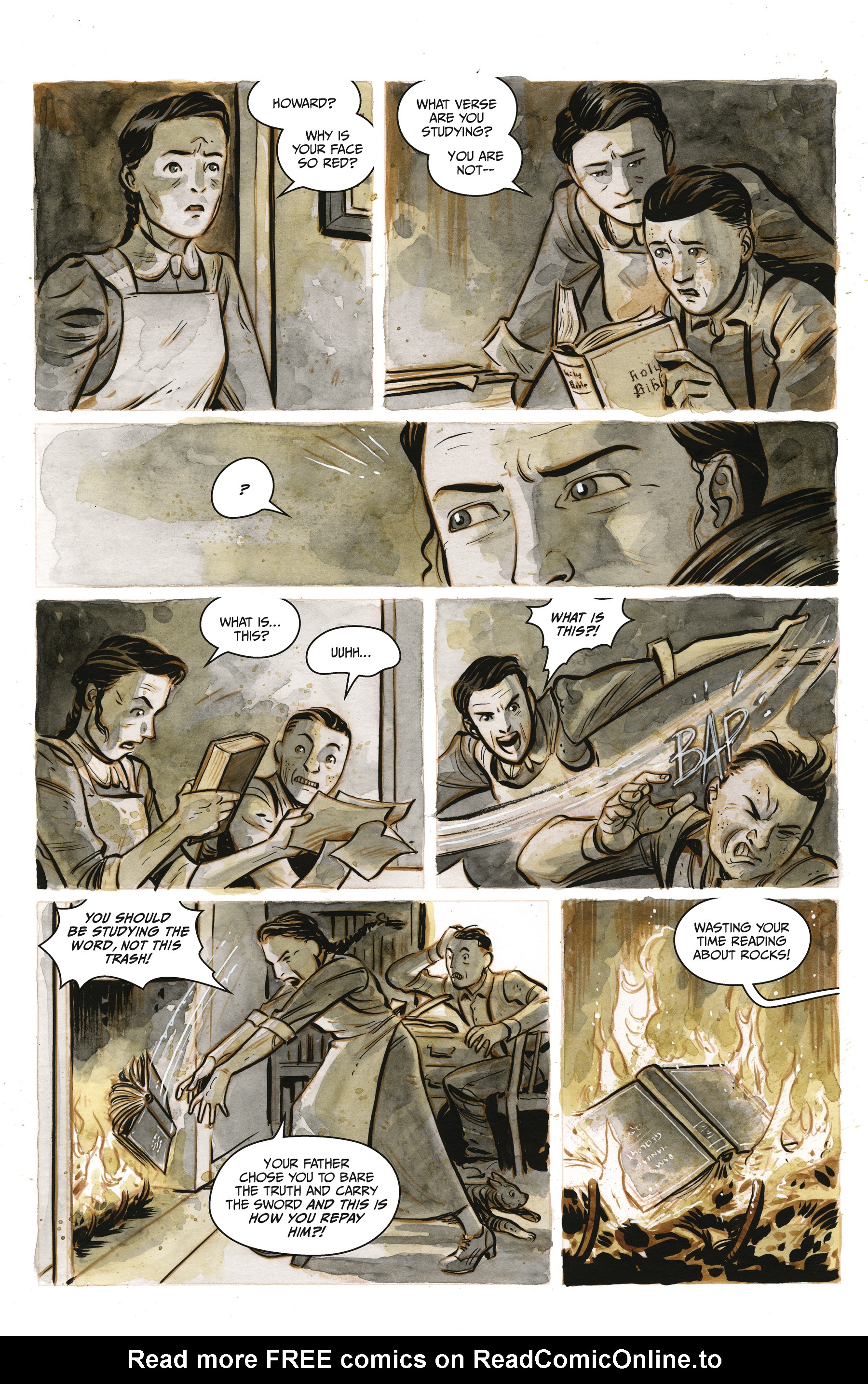 Read online The Lonesome Hunters: The Wolf Child comic -  Issue #3 - 4