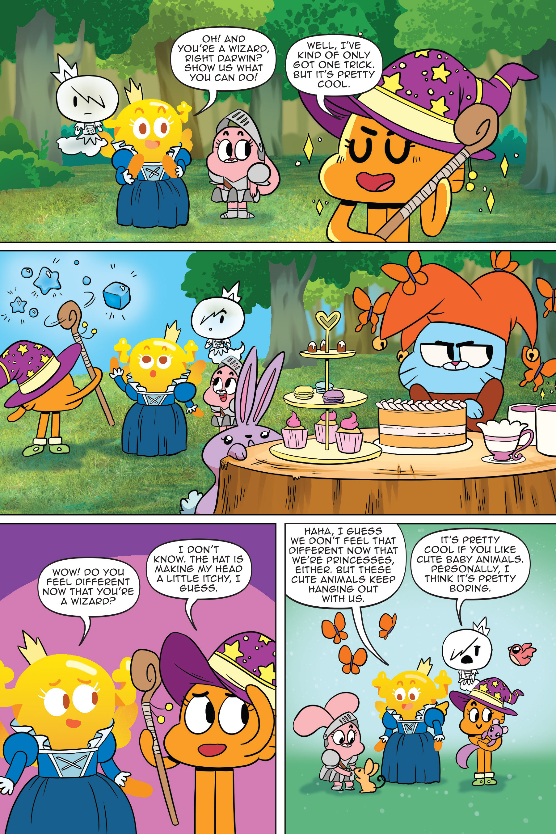 Read online The Amazing World of Gumball: Fairy Tale Trouble comic -  Issue # Full - 77