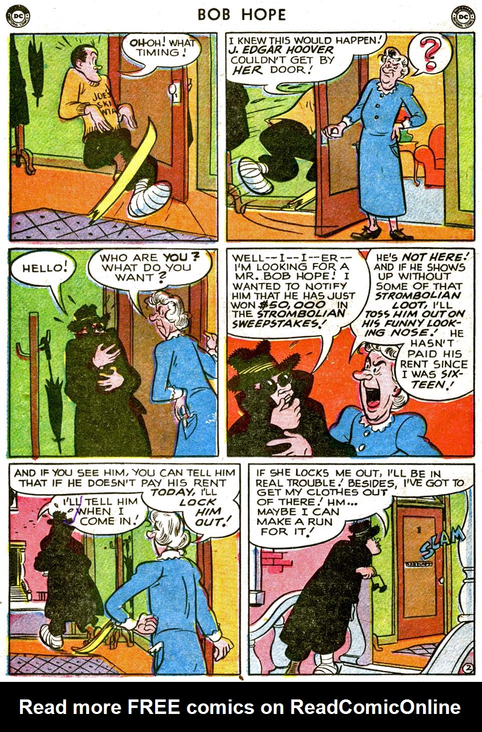 Read online The Adventures of Bob Hope comic -  Issue #1 - 38