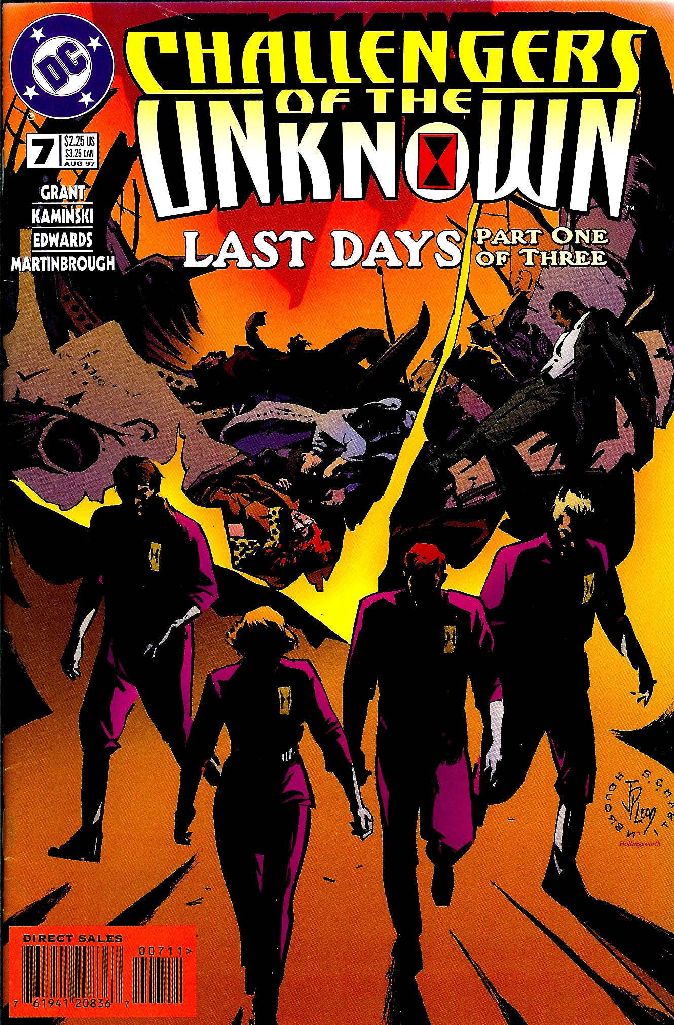 Read online Challengers of the Unknown (1997) comic -  Issue #7 - 1