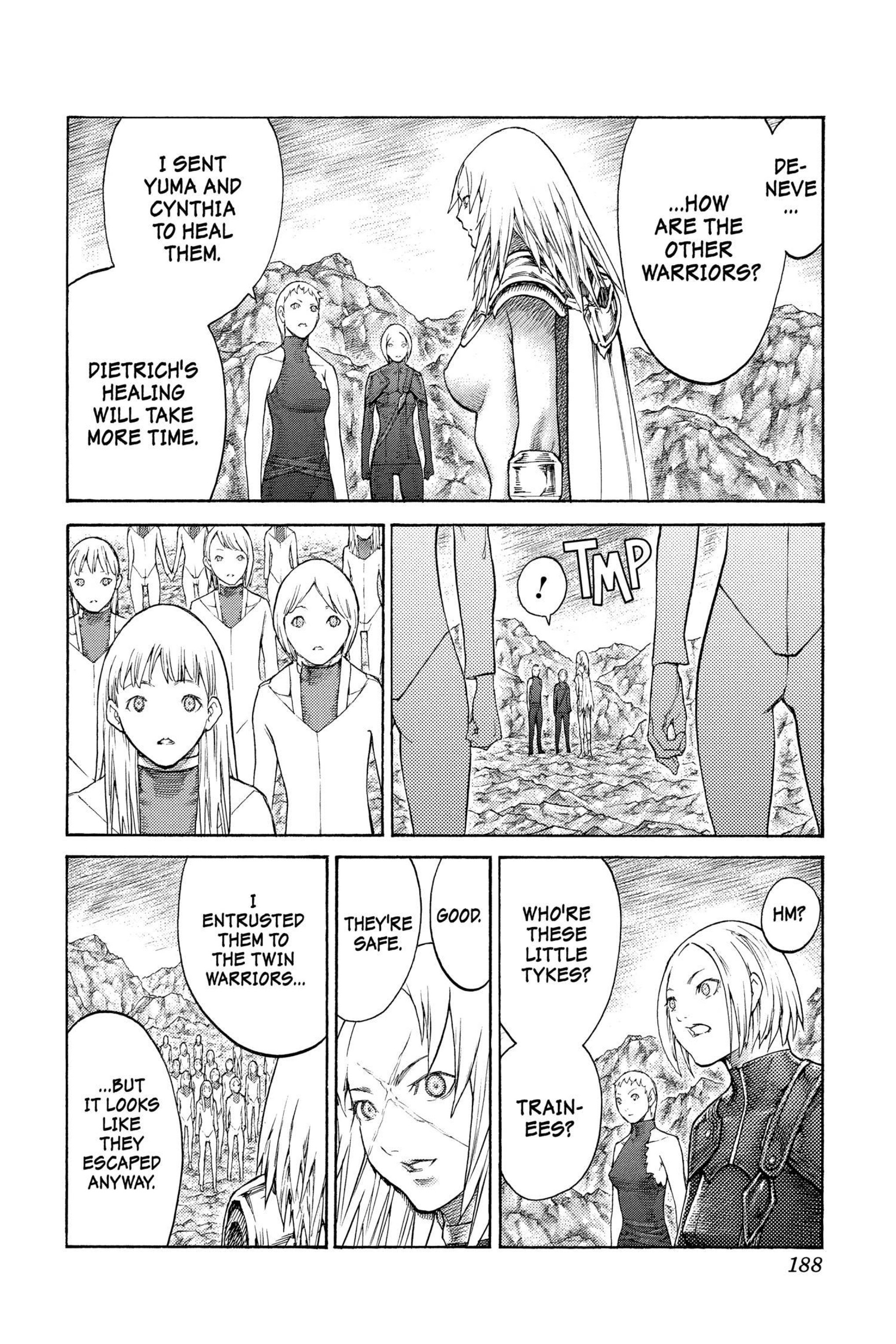 Read online Claymore comic -  Issue #22 - 145