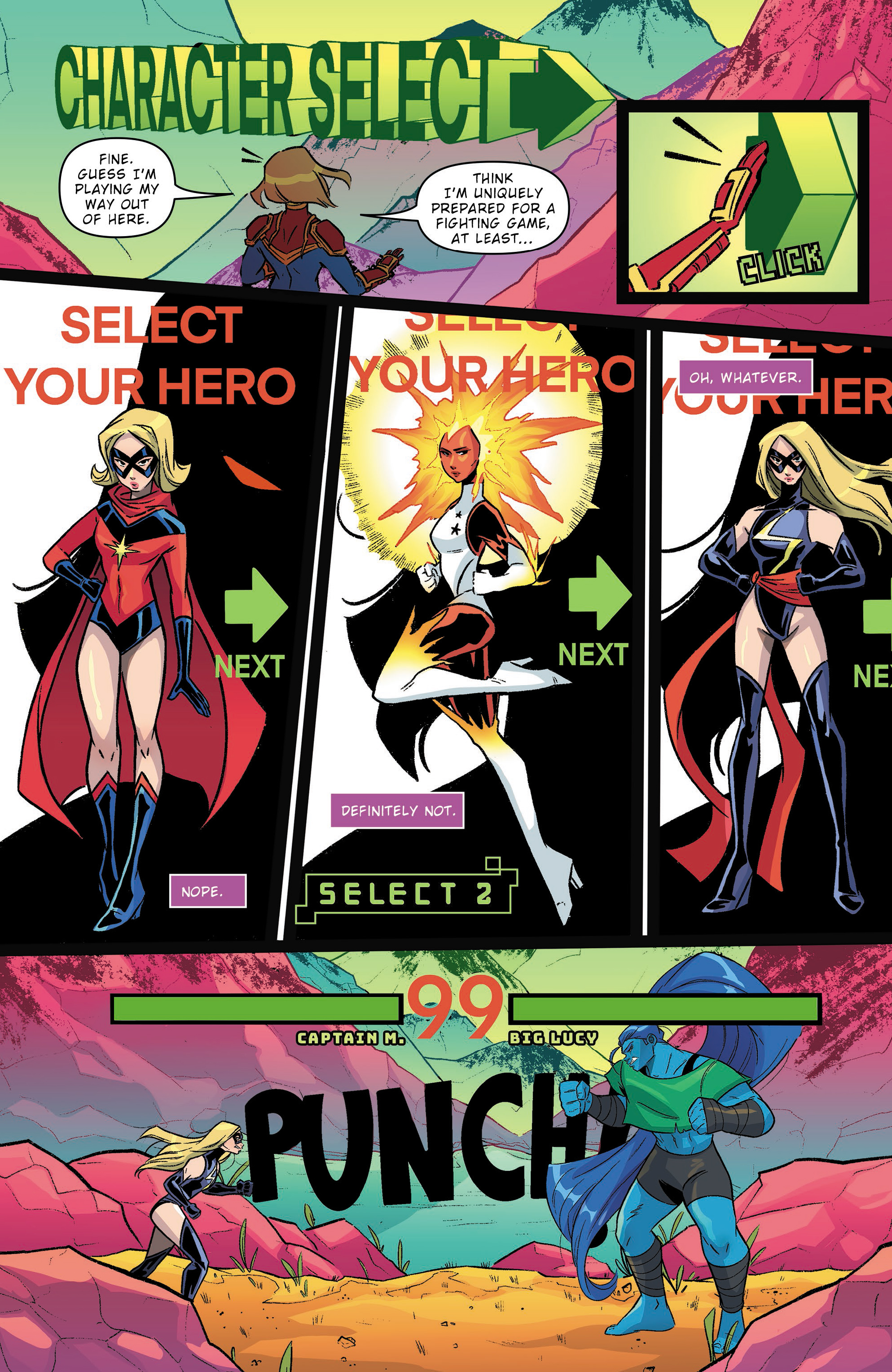 Read online Captain Marvel: Game On comic -  Issue # TPB (Part 2) - 96