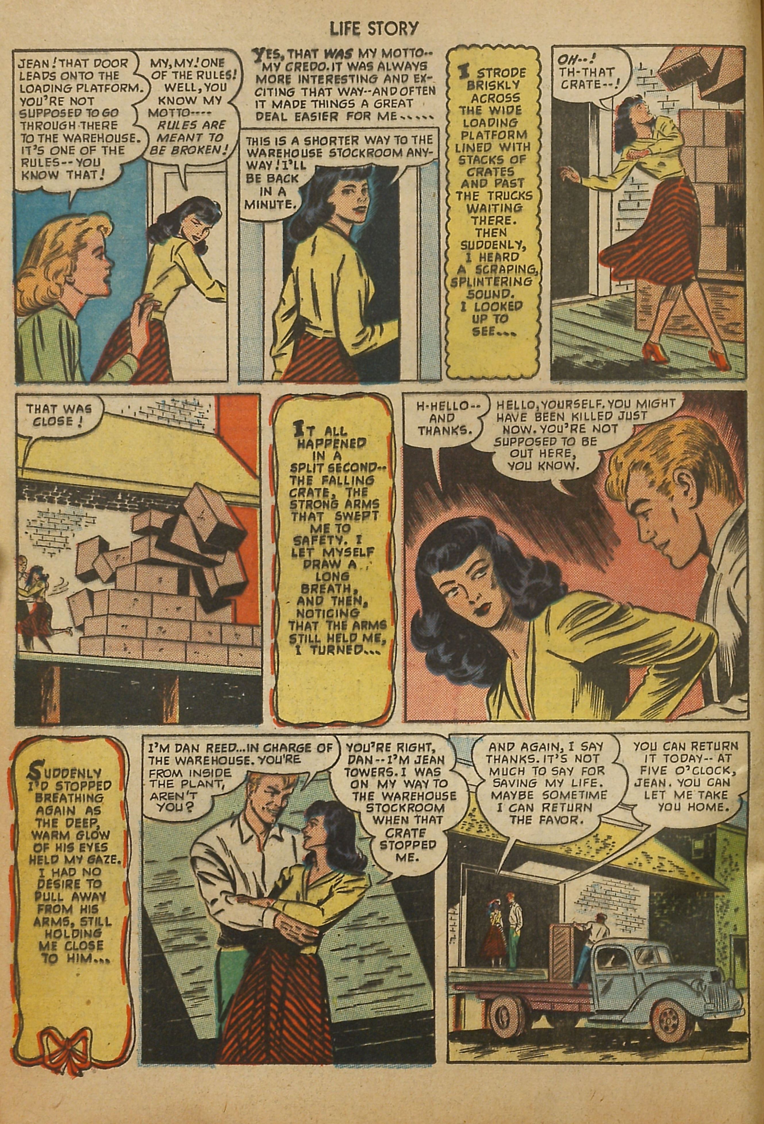 Read online Life Story comic -  Issue #8 - 4