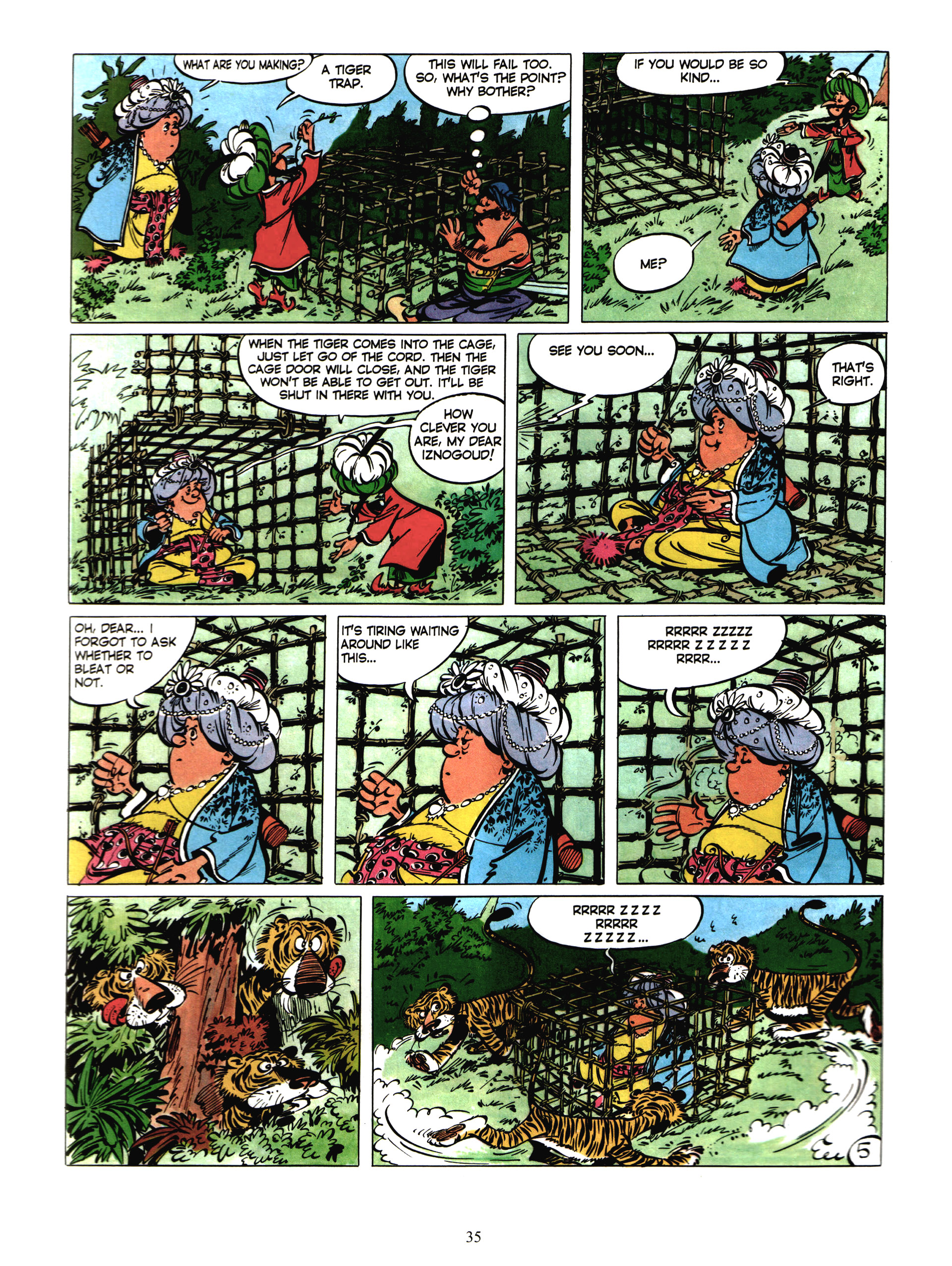 Read online Iznogoud comic -  Issue #6 - 33