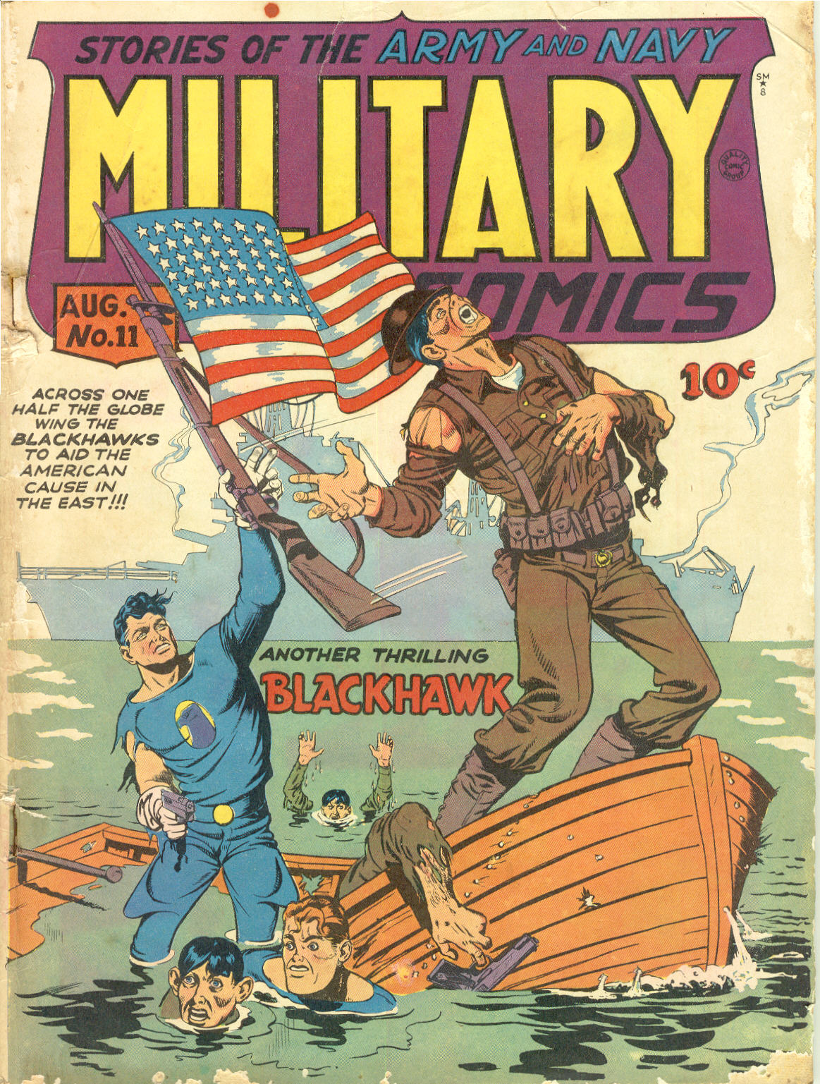 Read online Military Comics comic -  Issue #11 - 1