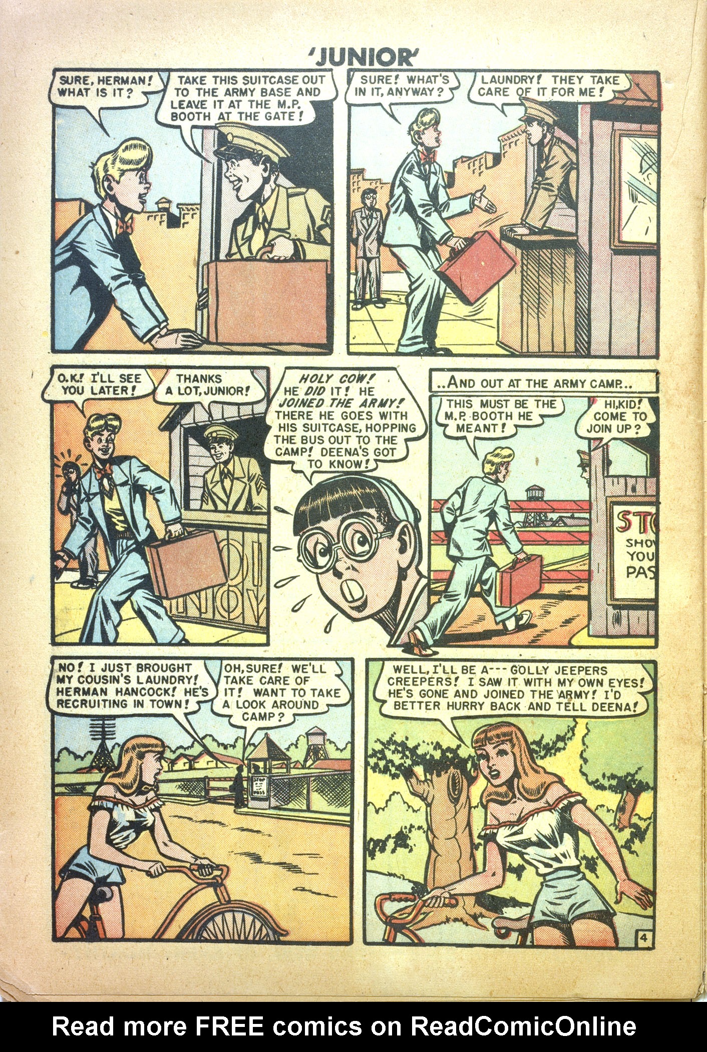 Read online Junior (1947) comic -  Issue #13 - 24