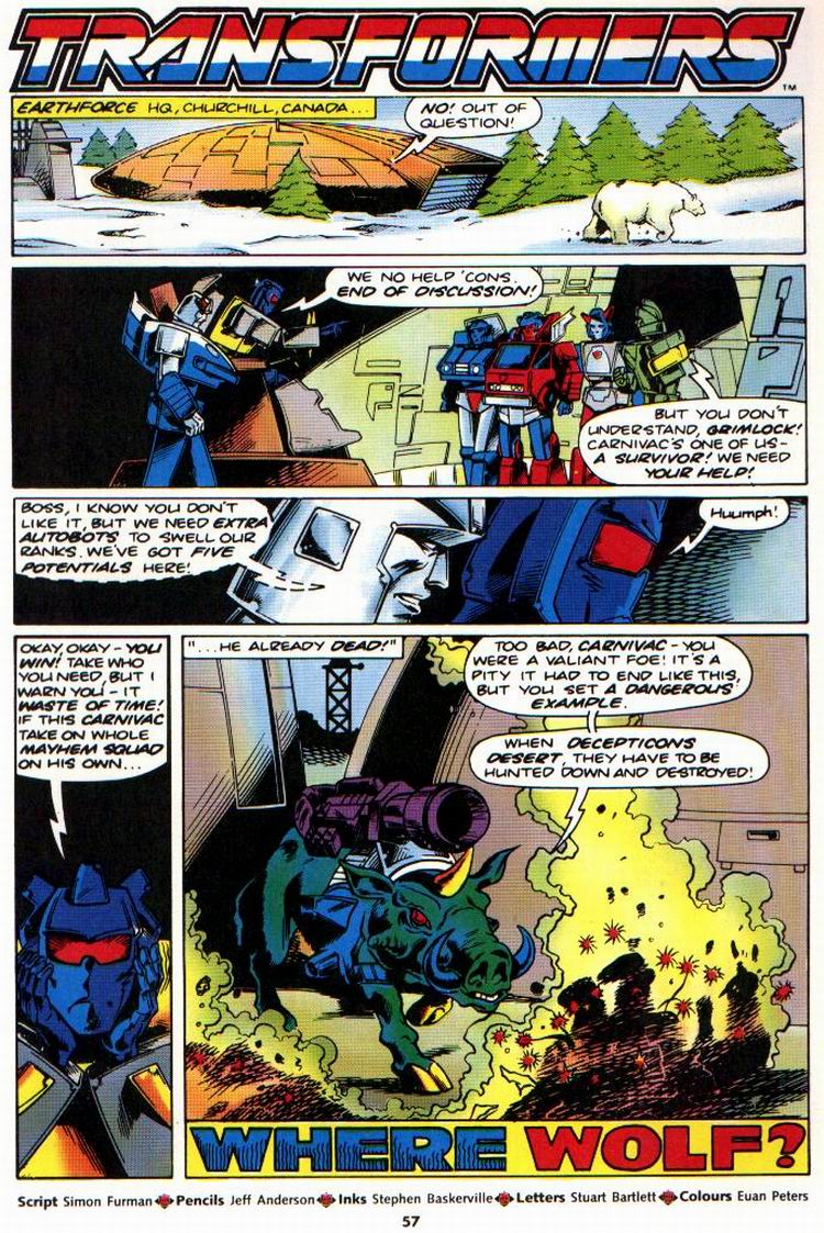 Read online The Transformers Annual comic -  Issue #1991 - 50