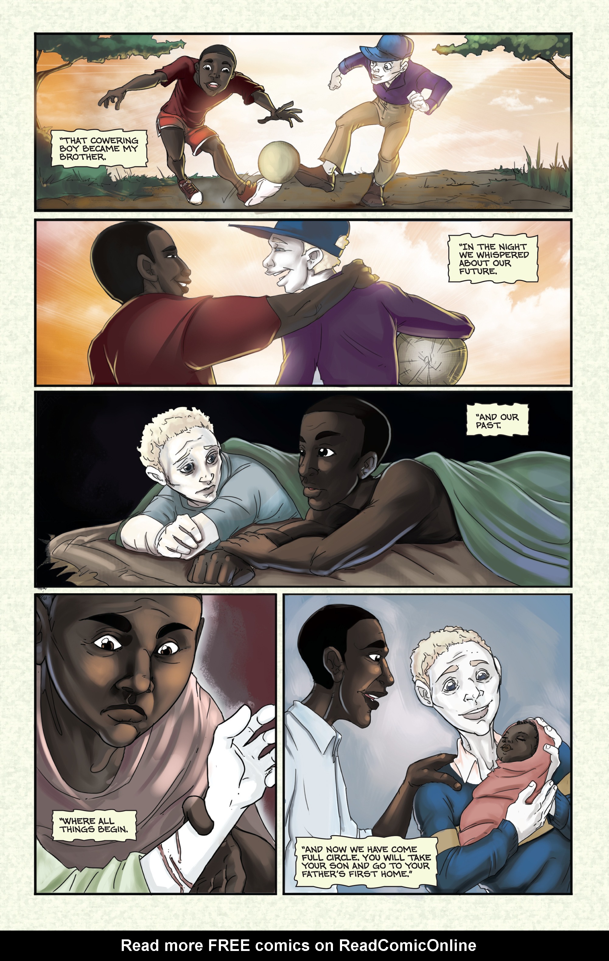 Read online Flesh of White comic -  Issue #1 - 21
