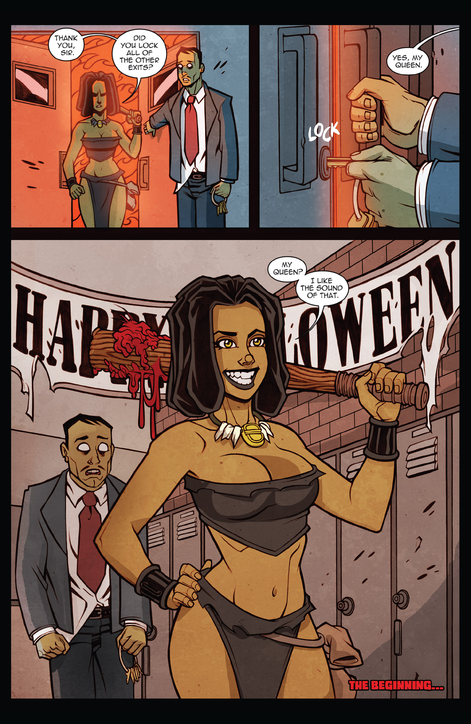 Read online Zombie Tramp Halloween Special comic -  Issue # Full - 46