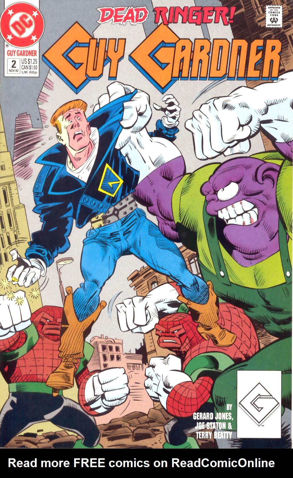 Read online Guy Gardner comic -  Issue #2 - 1