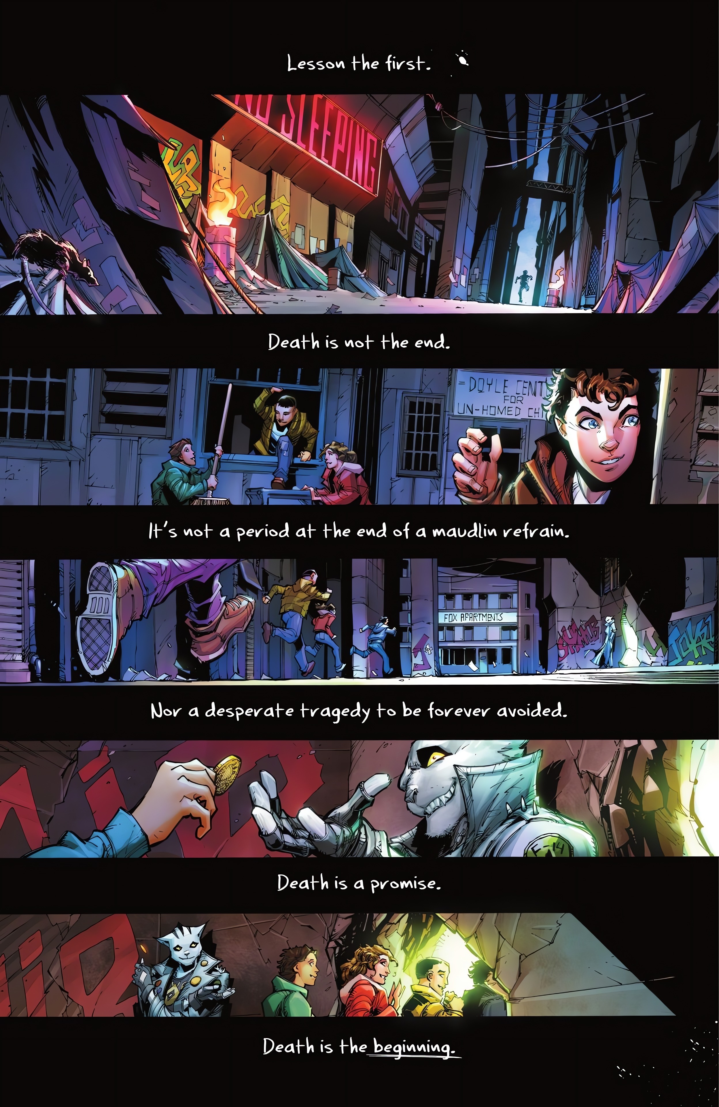 Read online Batman Beyond: Neo-Gothic comic -  Issue #1 - 3