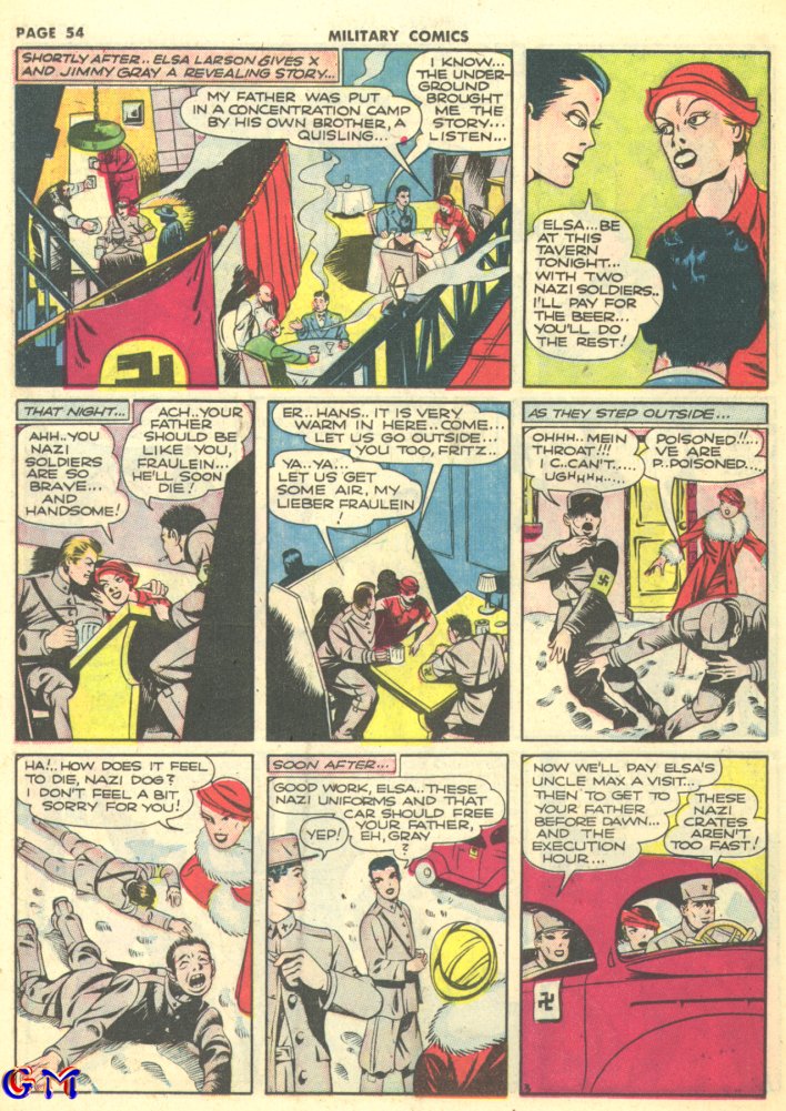 Read online Military Comics comic -  Issue #10 - 56
