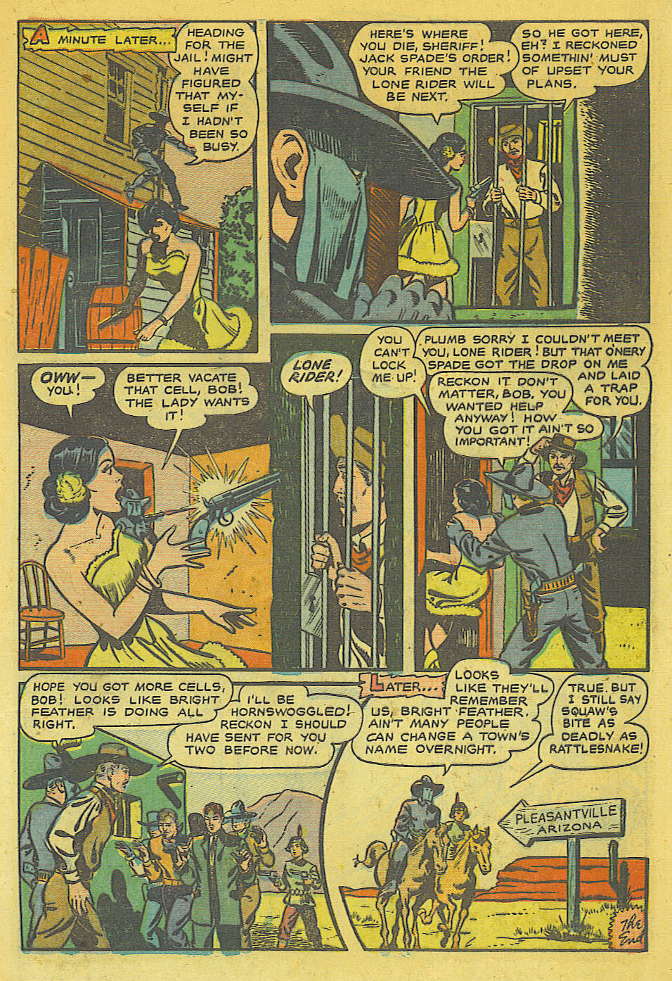 Read online The Lone Rider comic -  Issue #8 - 8