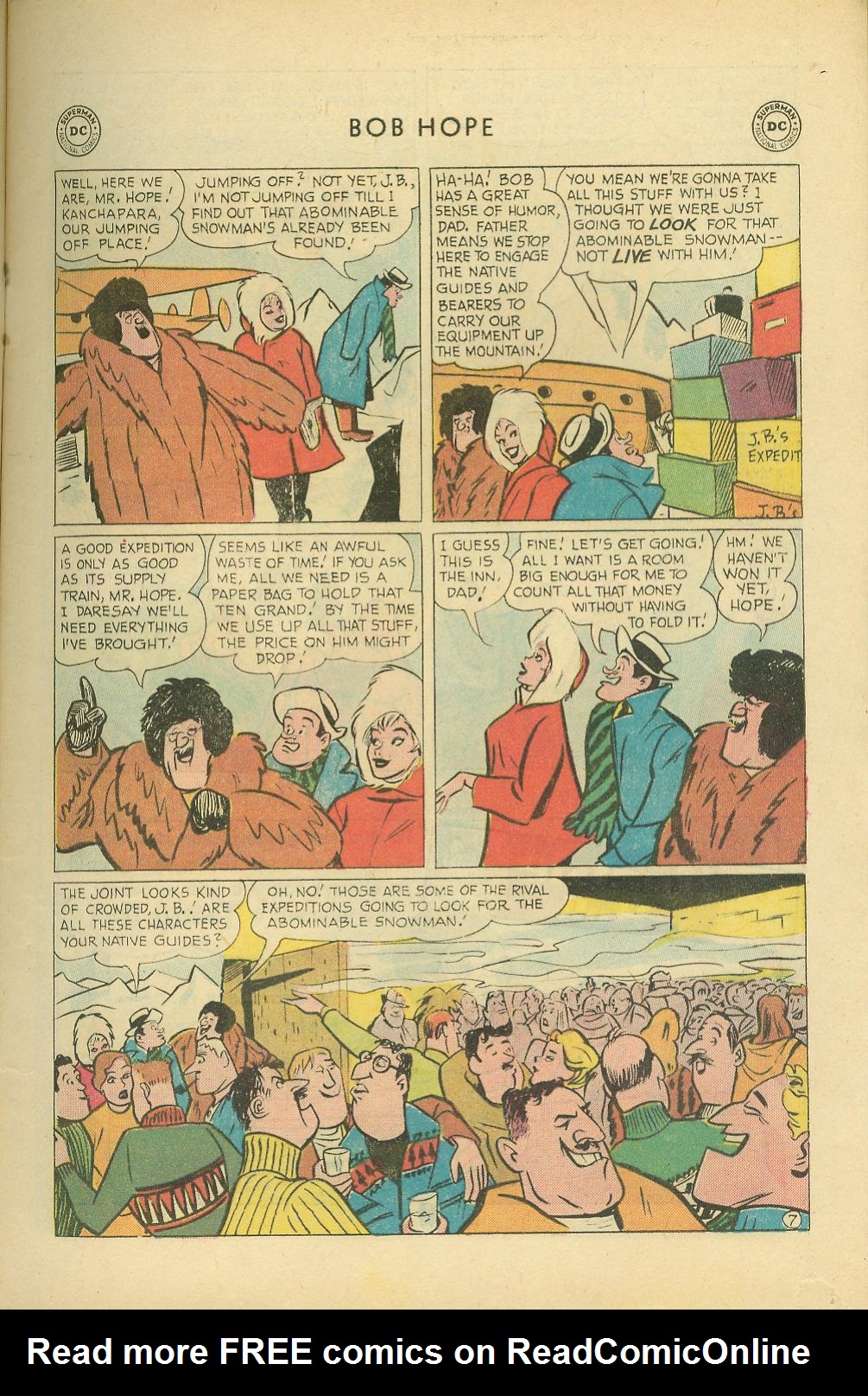 Read online The Adventures of Bob Hope comic -  Issue #54 - 9