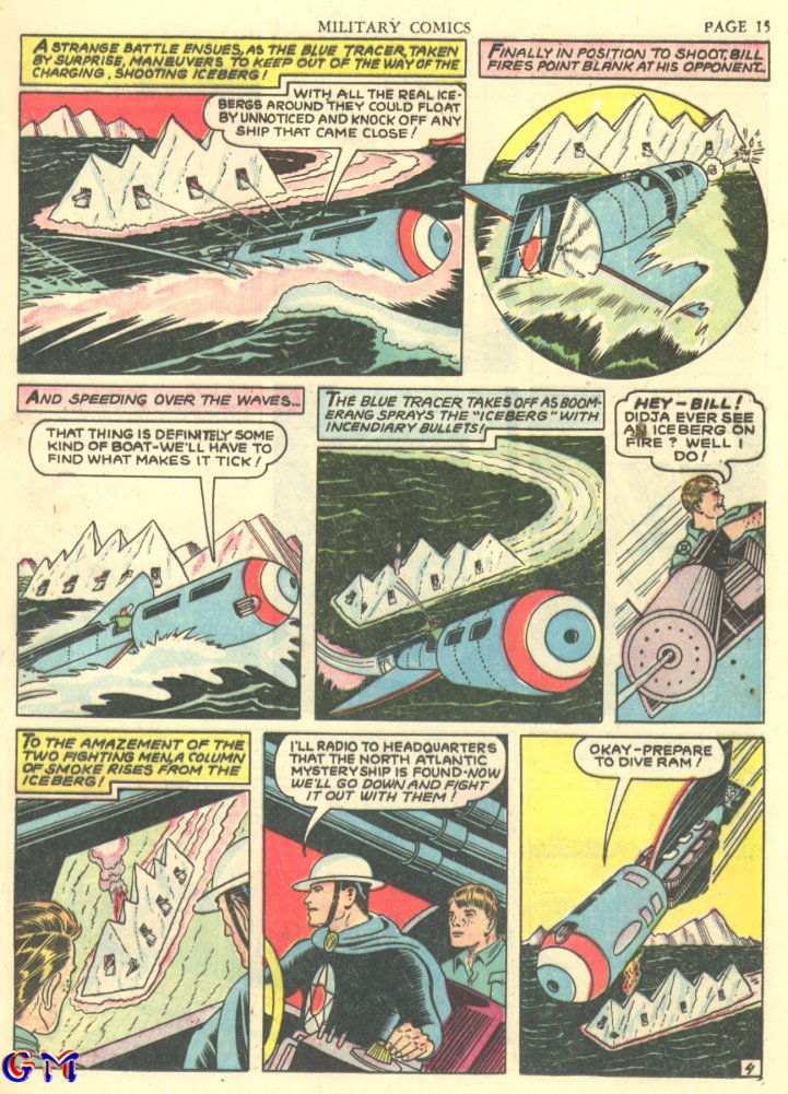 Read online Military Comics comic -  Issue #7 - 17