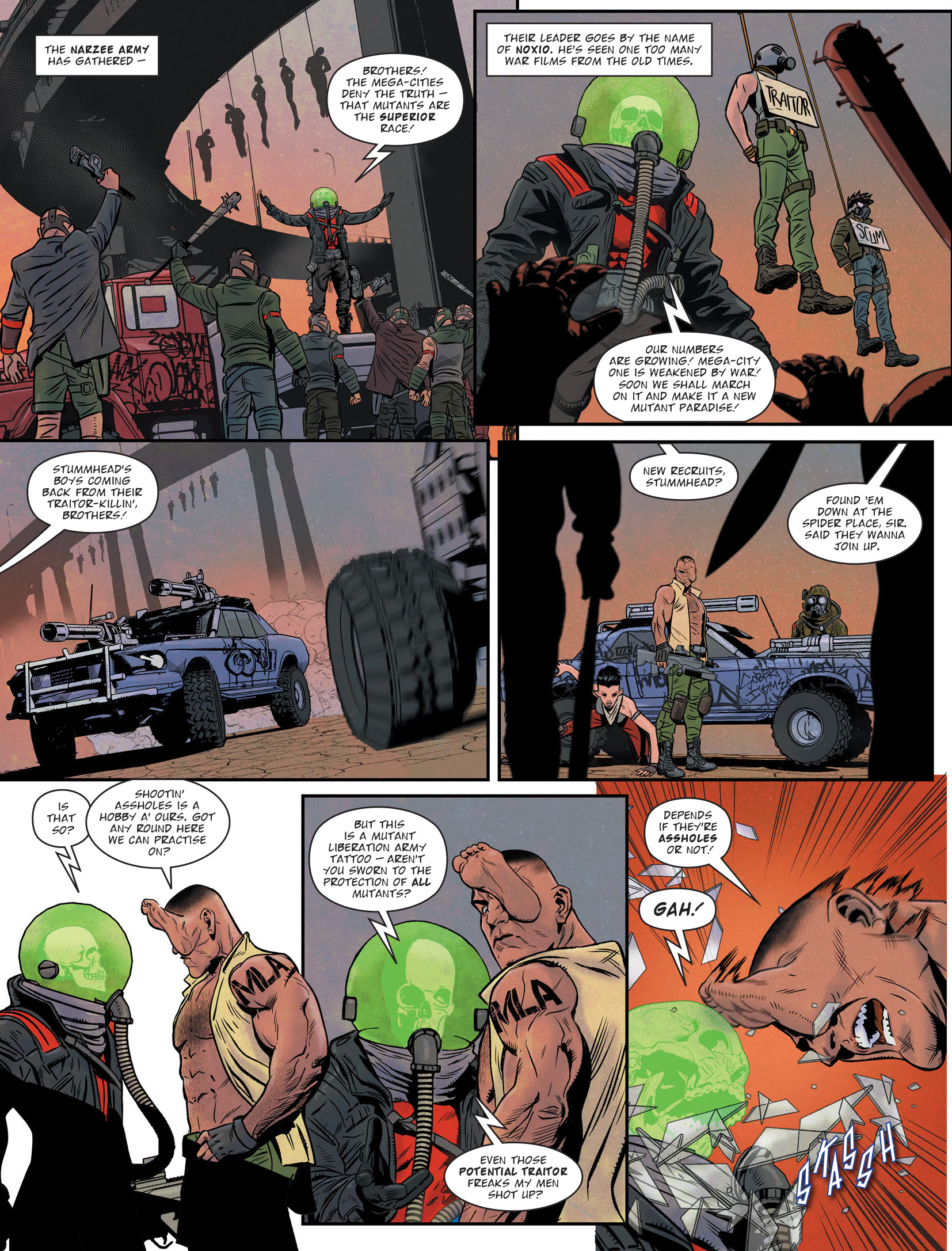 Read online Judge Dredd Megazine (Vol. 5) comic -  Issue #460 - 22