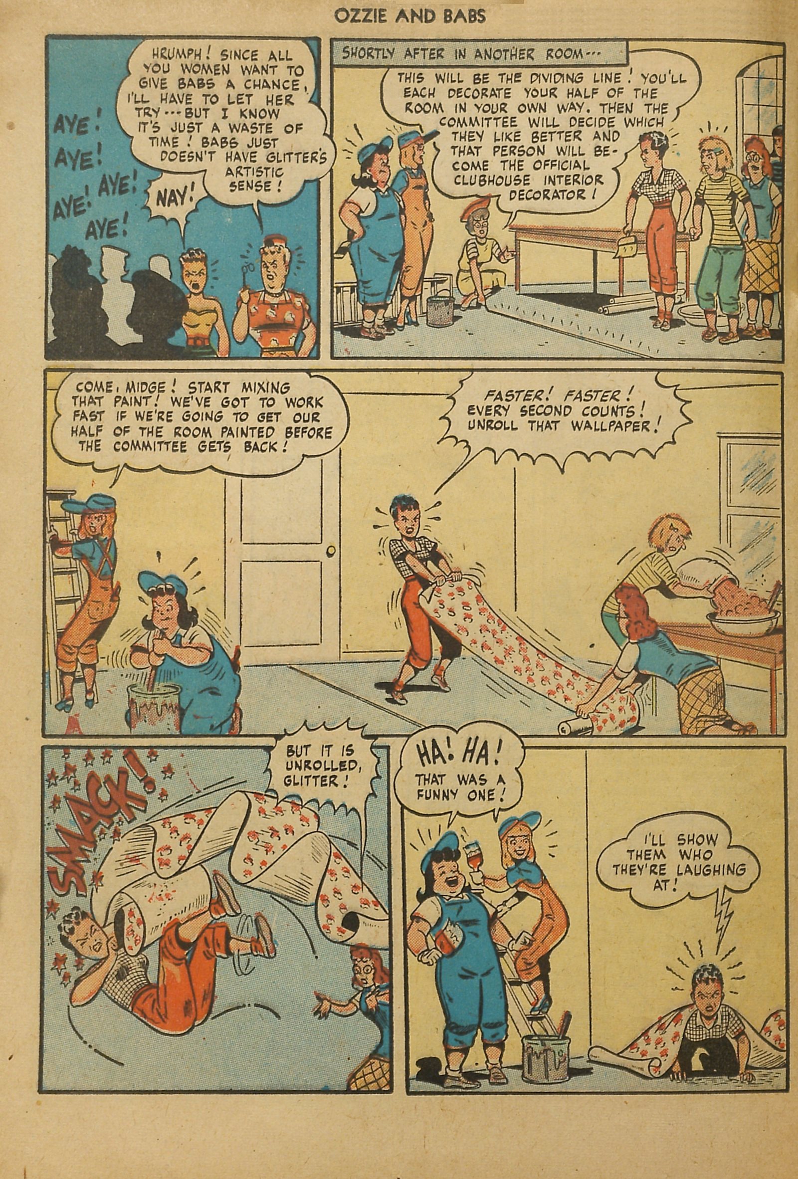 Read online Ozzie And Babs comic -  Issue #11 - 28