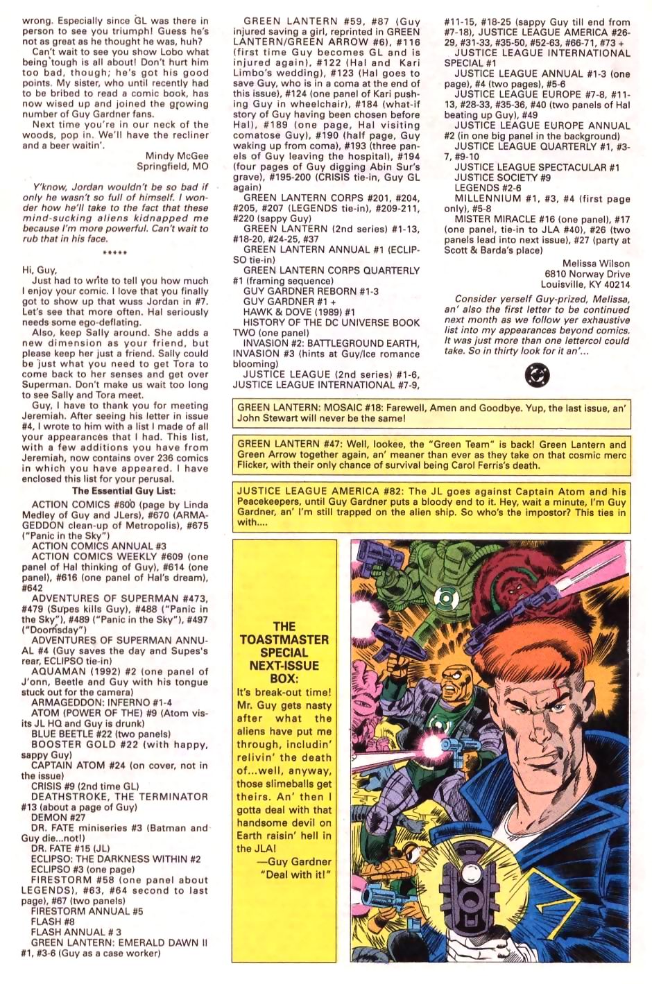 Read online Guy Gardner comic -  Issue #13 - 26