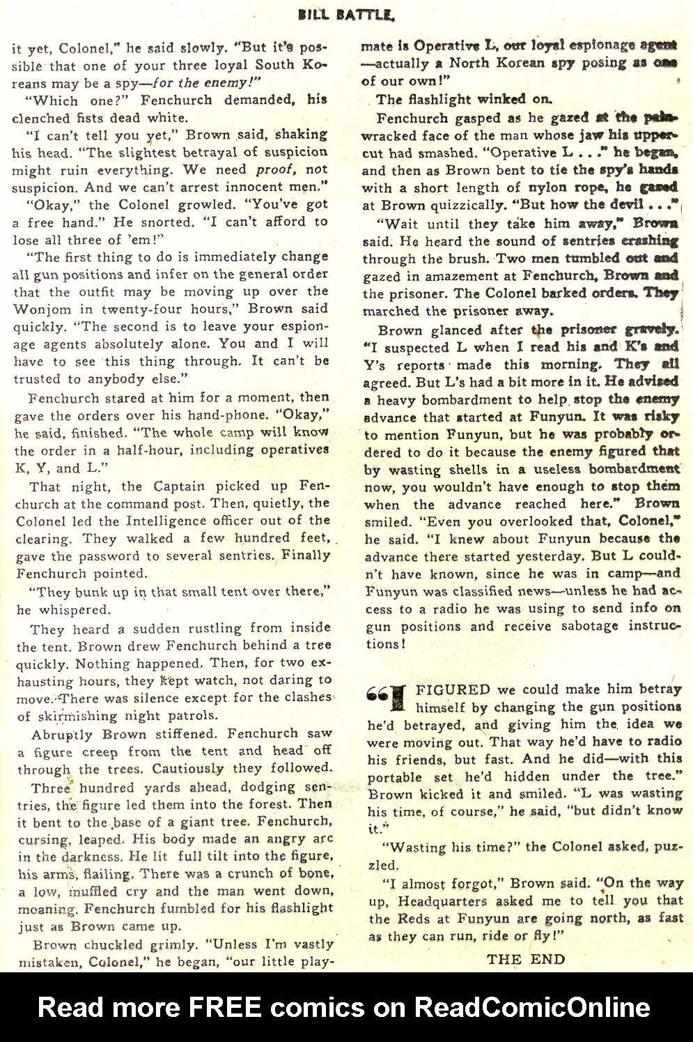 Read online Bill Battle: The One Man Army comic -  Issue #3 - 24