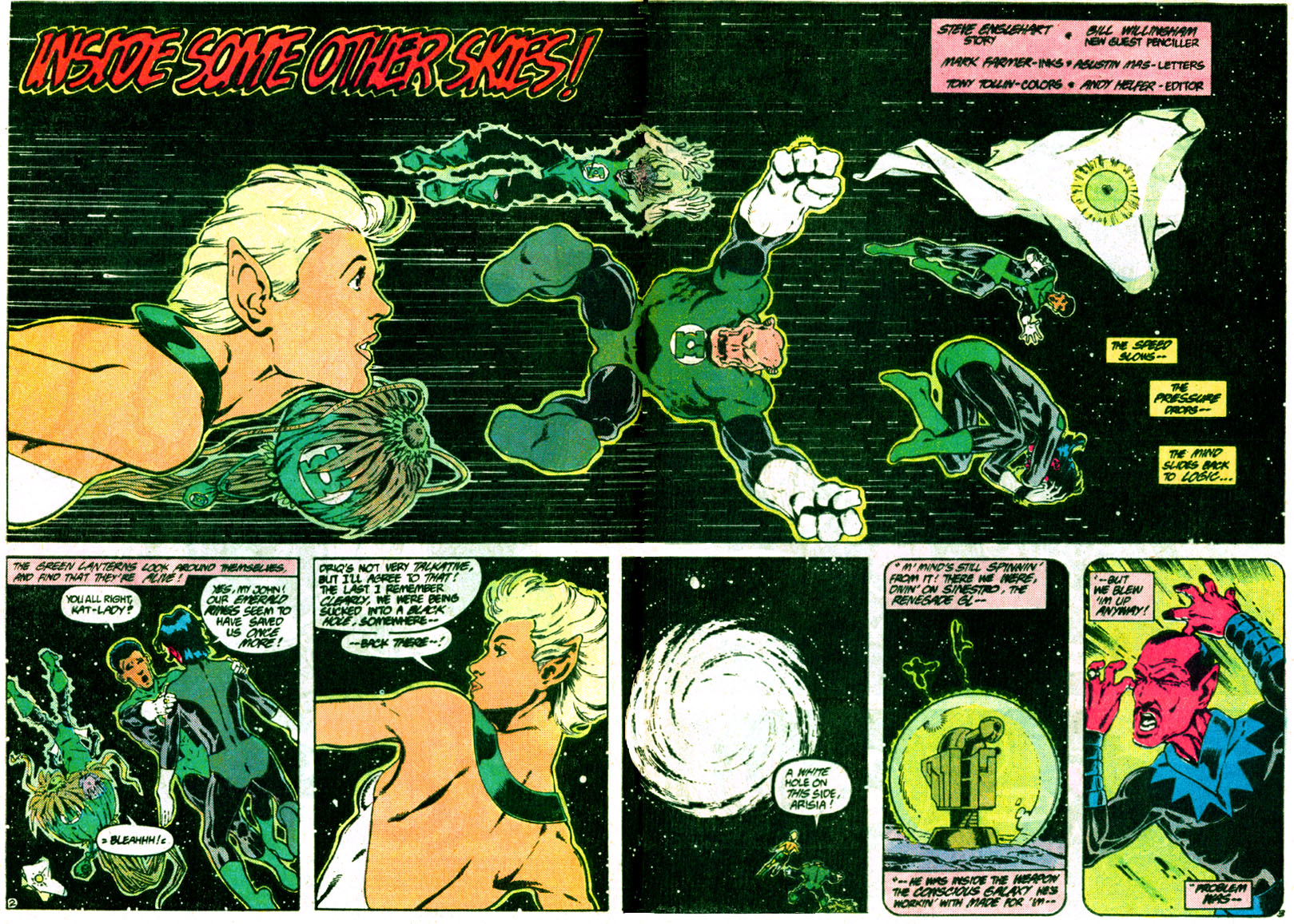 Read online The Green Lantern Corps comic -  Issue #218 - 3