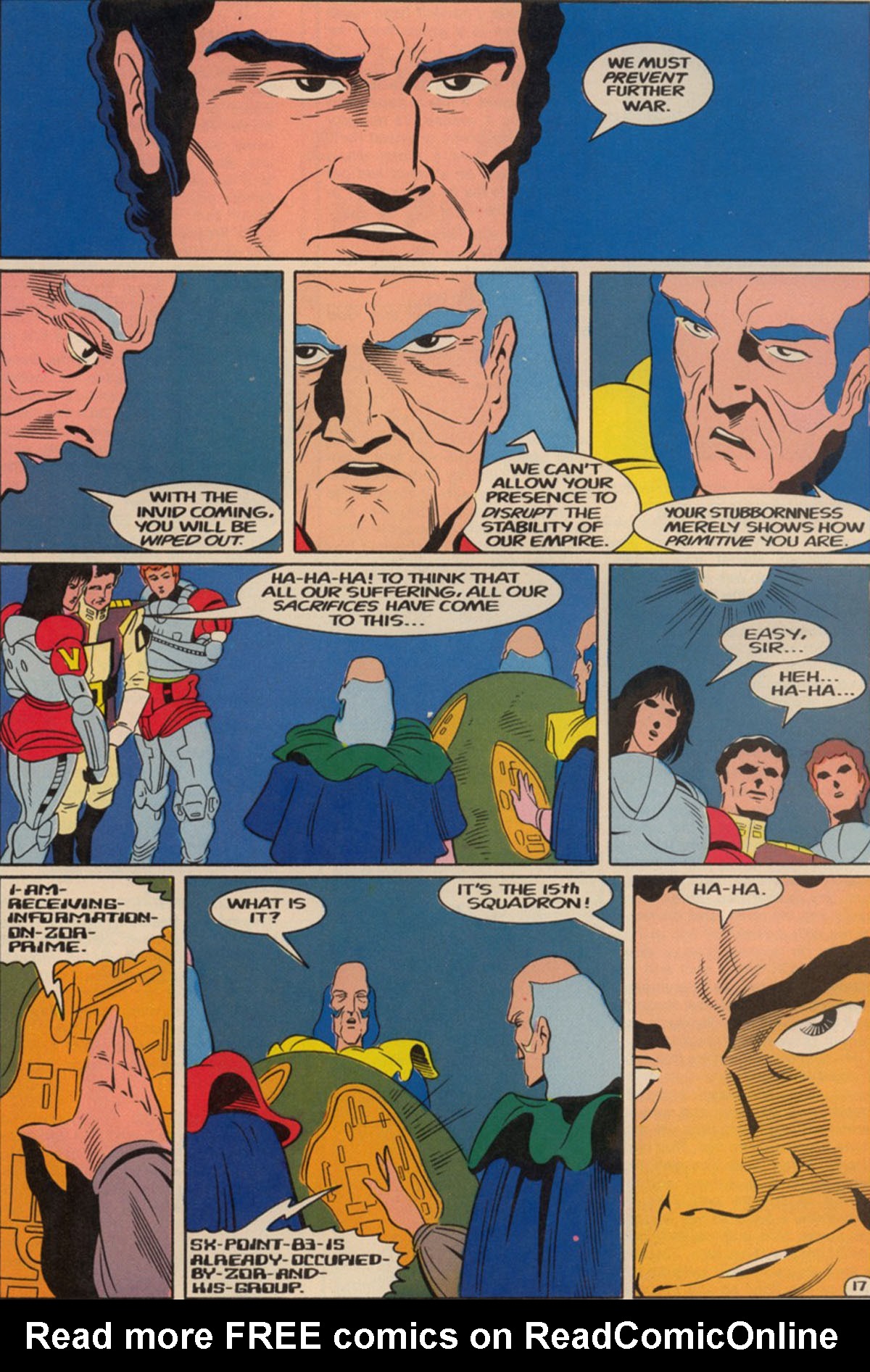 Read online Robotech Masters comic -  Issue #22 - 21