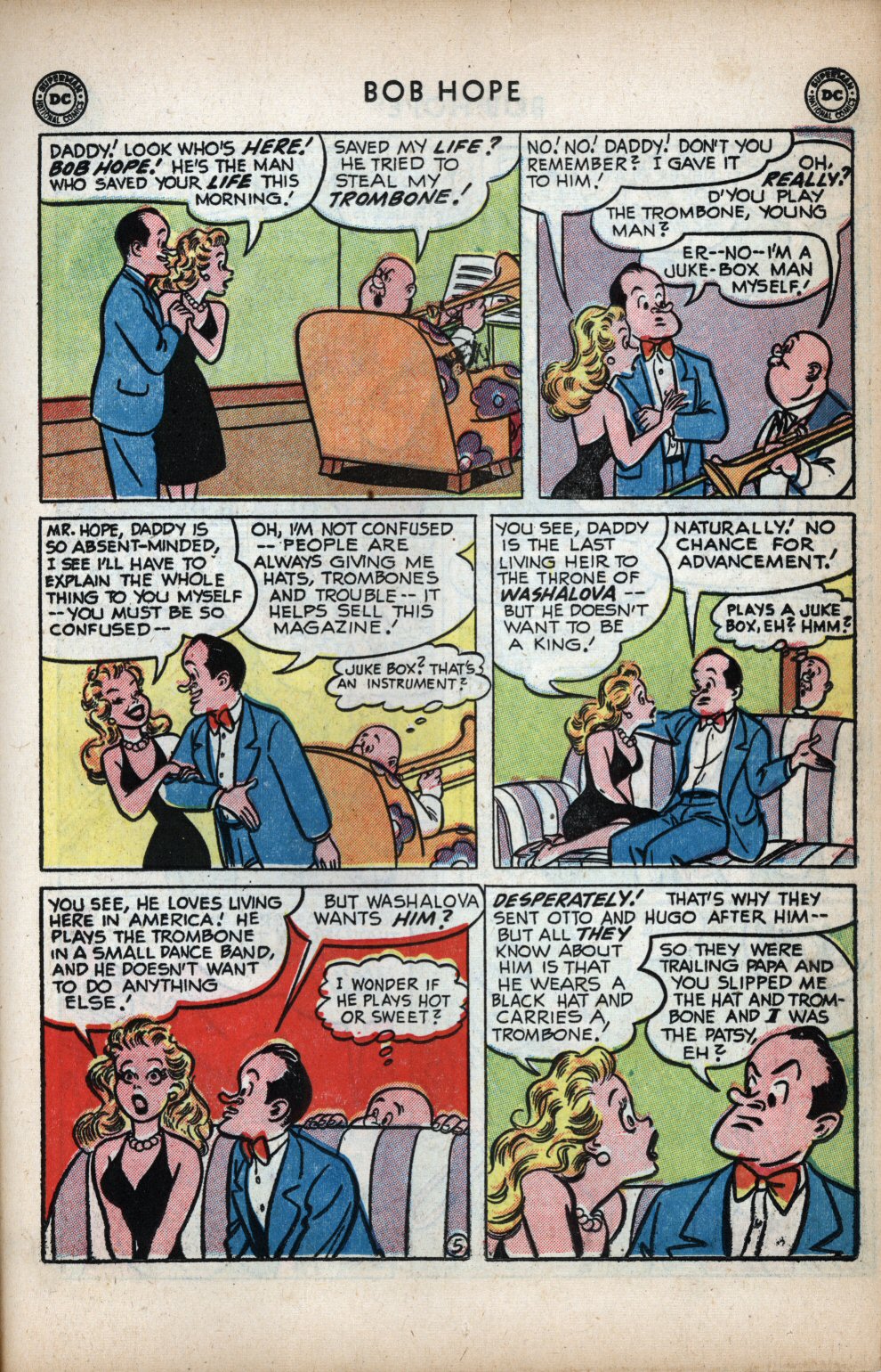 Read online The Adventures of Bob Hope comic -  Issue #11 - 15