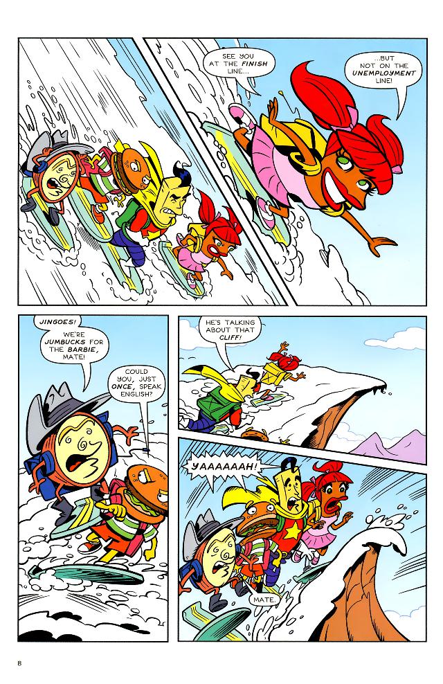 Read online Bongo Comics Free-For-All! comic -  Issue #2009 - 9