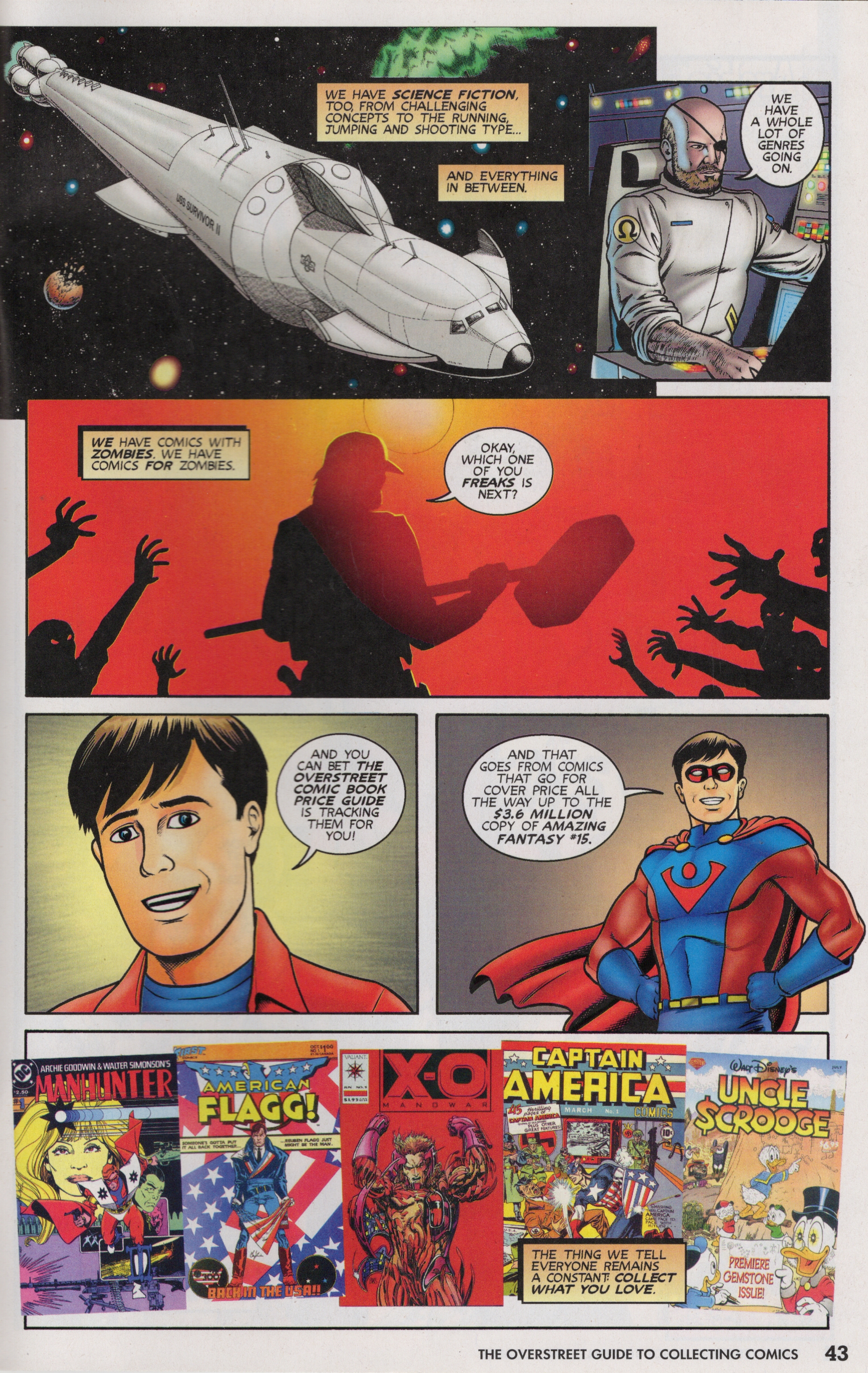 Read online Free Comic Book Day 2022 comic -  Issue # Gemstone Publishing The Overstreet Guide To Collecting Comics - 45