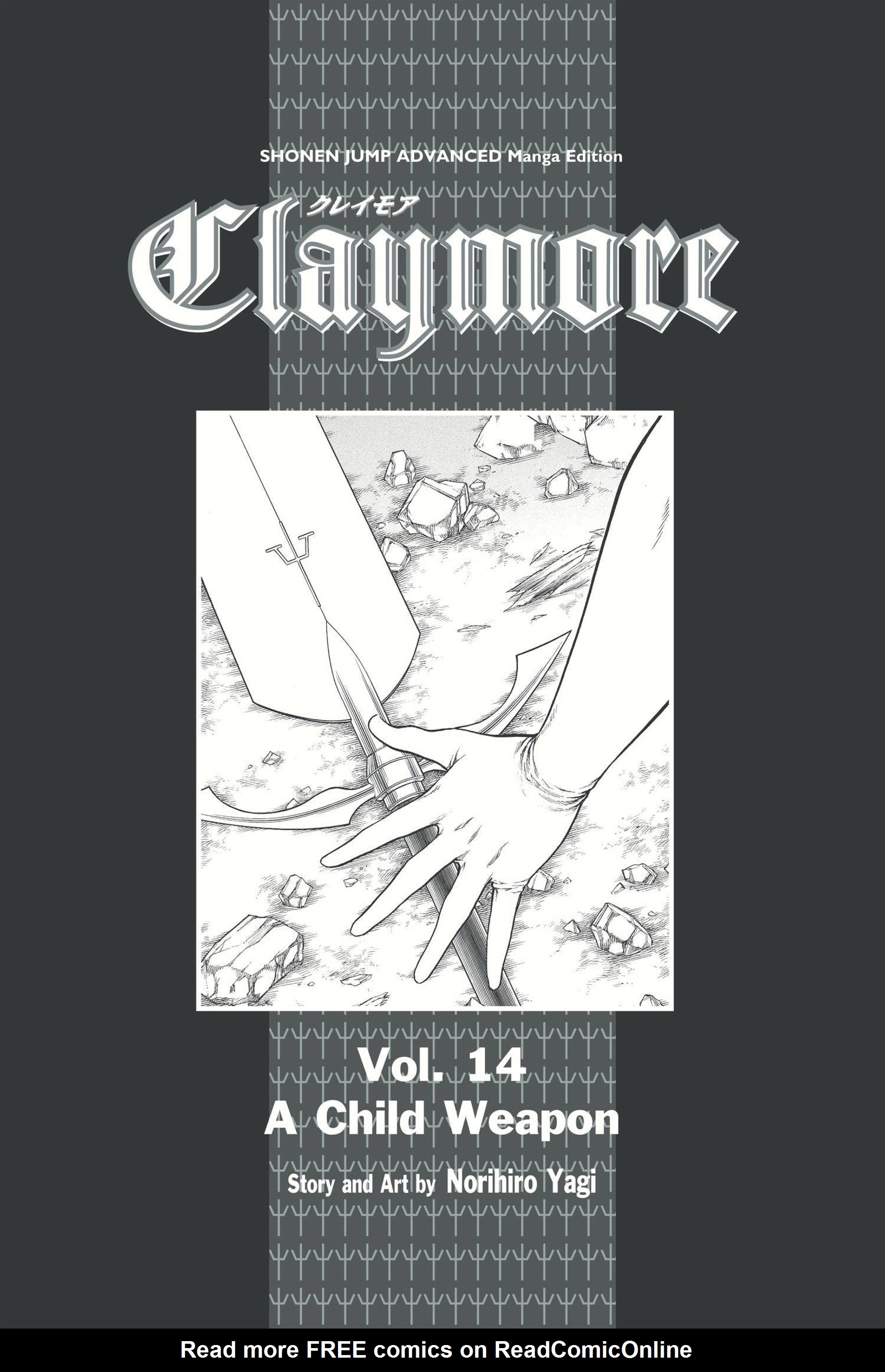 Read online Claymore comic -  Issue #14 - 4